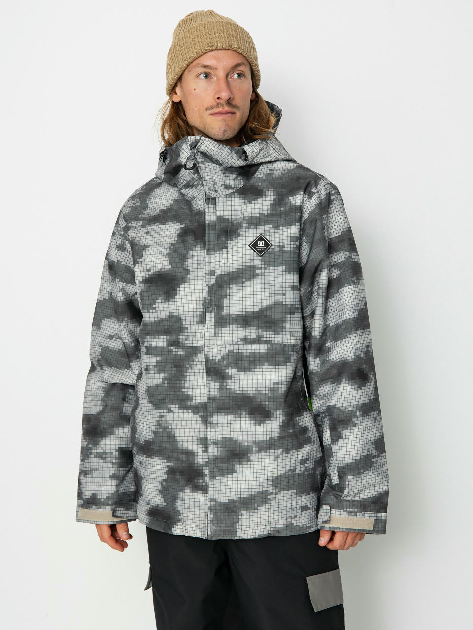 Snowboardová bunda DC Basis Print (cloud cover)