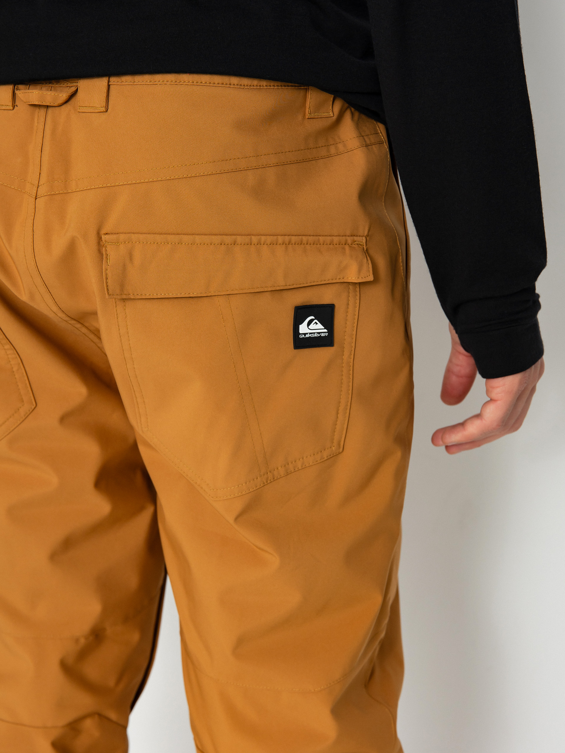 Pánske Snowboardové nohavice Quiksilver Estate (bone brown)