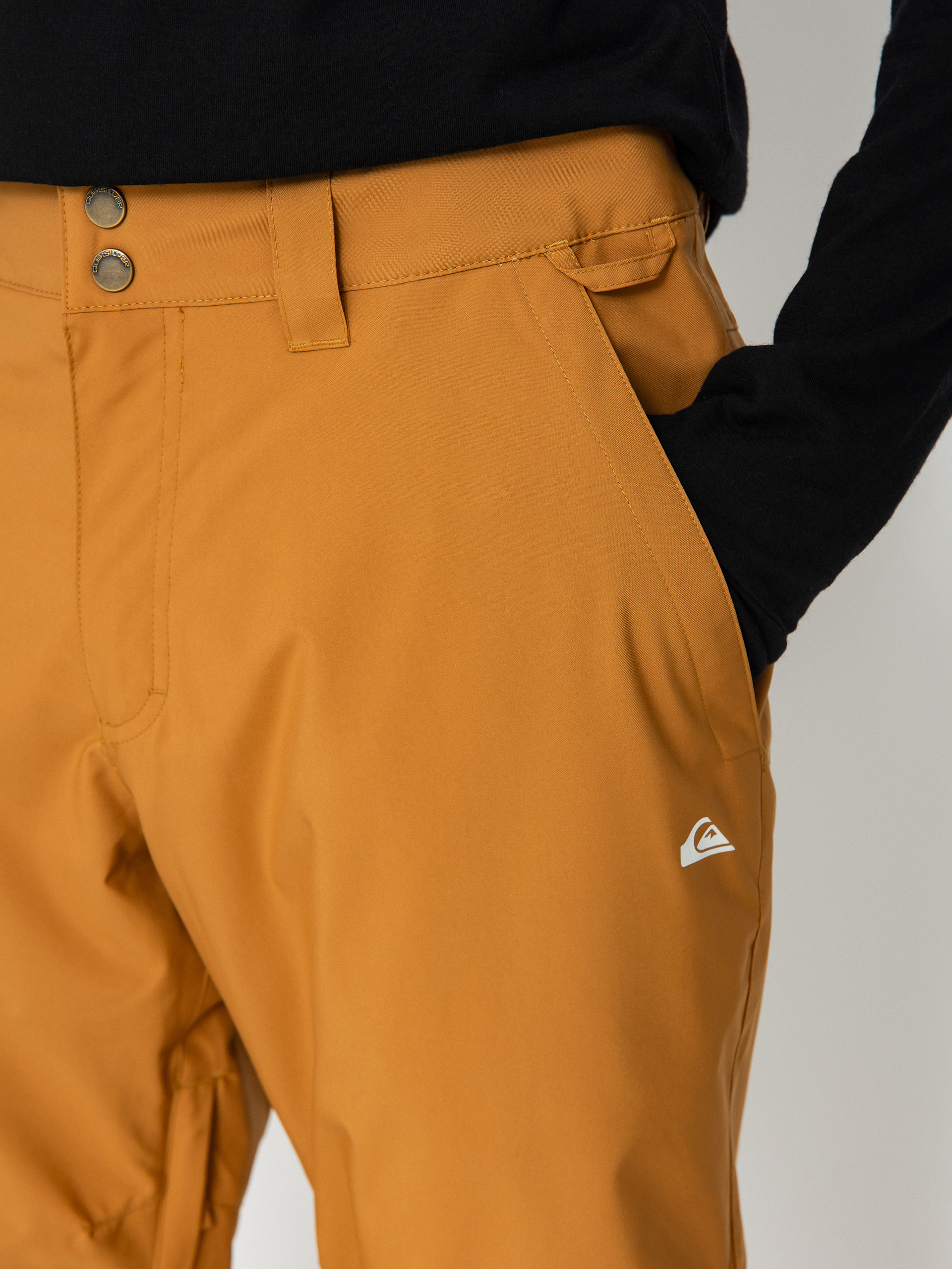 Pánske Snowboardové nohavice Quiksilver Estate (bone brown)