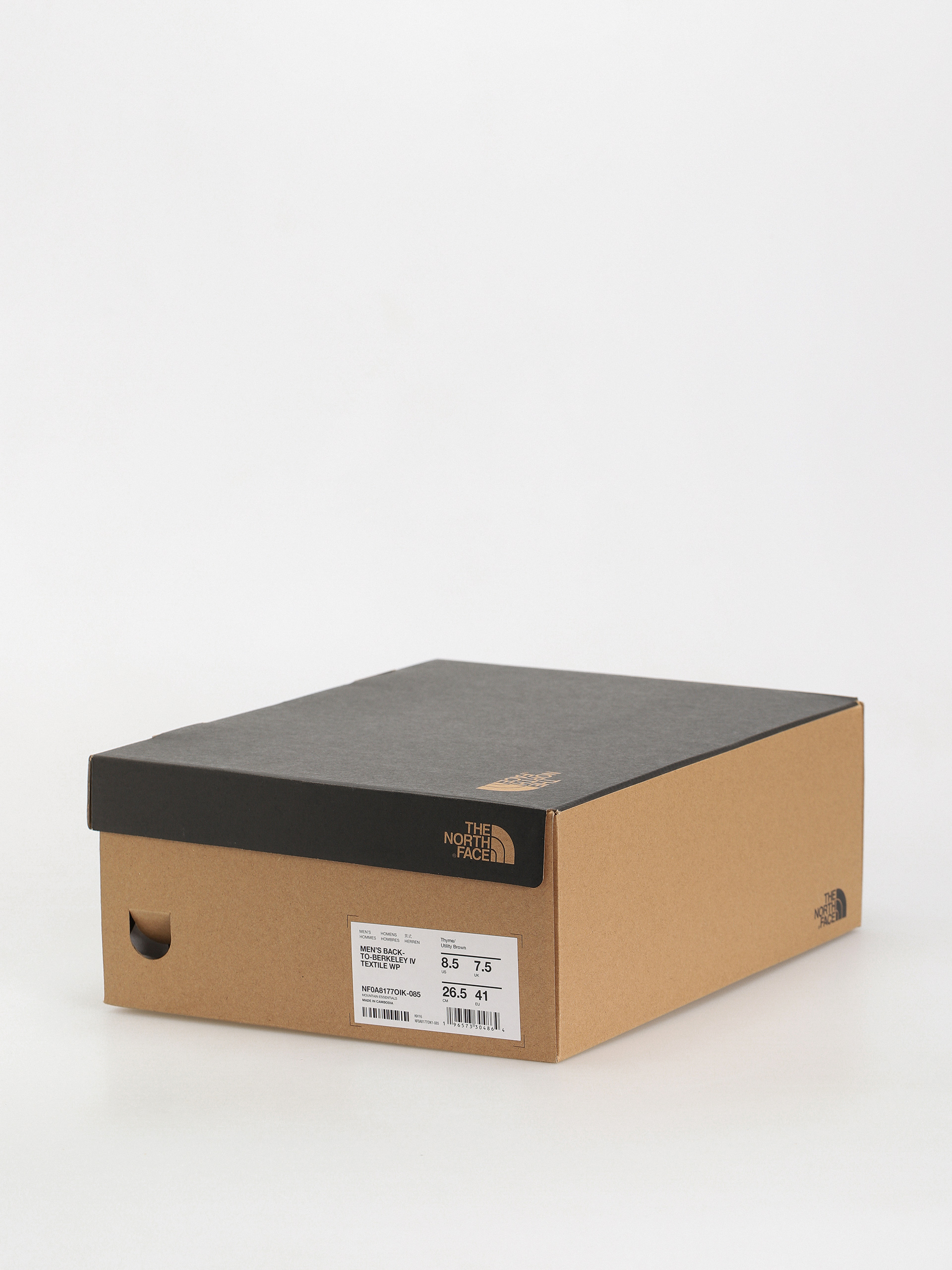 Topánky The North Face Back To Berkeley Iv Textile Wp (thyme/utility brown)