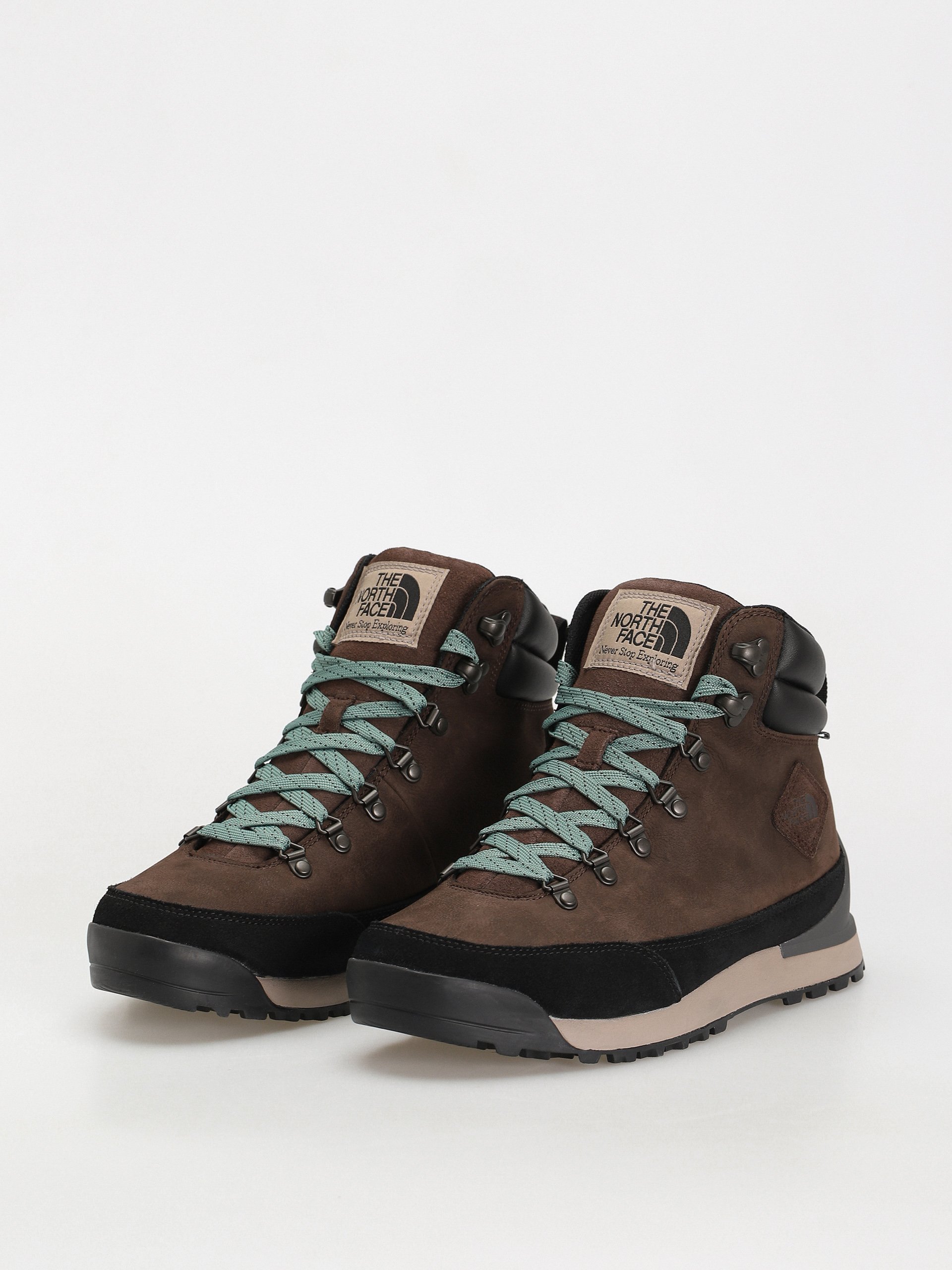 Topánky The North Face Back To Berkeley Iv Leather Wp (demitasse brown/tnf black)
