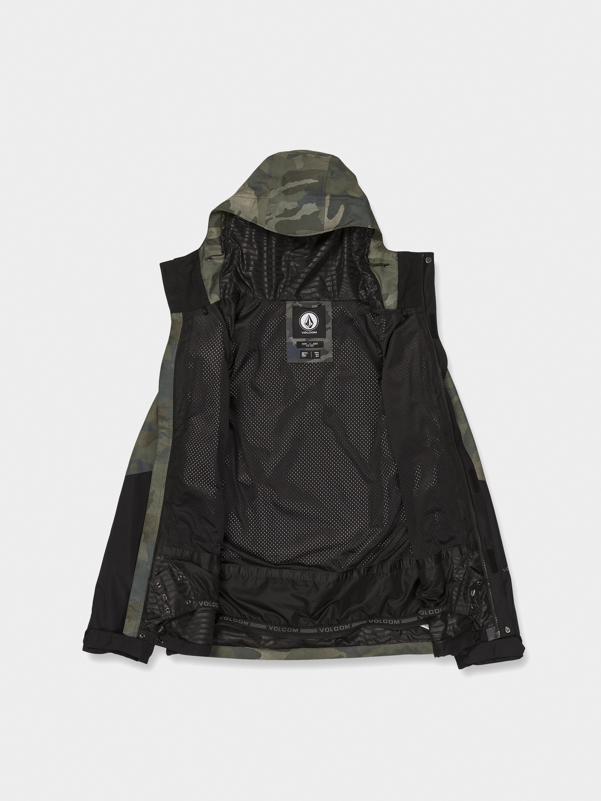 Pánska Snowboardová bunda Volcom Vcolp (cloudwash camo)