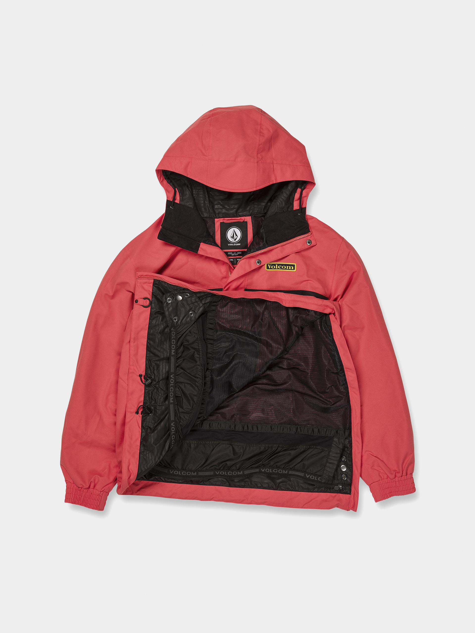 Pánska Snowboardová bunda Volcom Longo Pullover (orange)