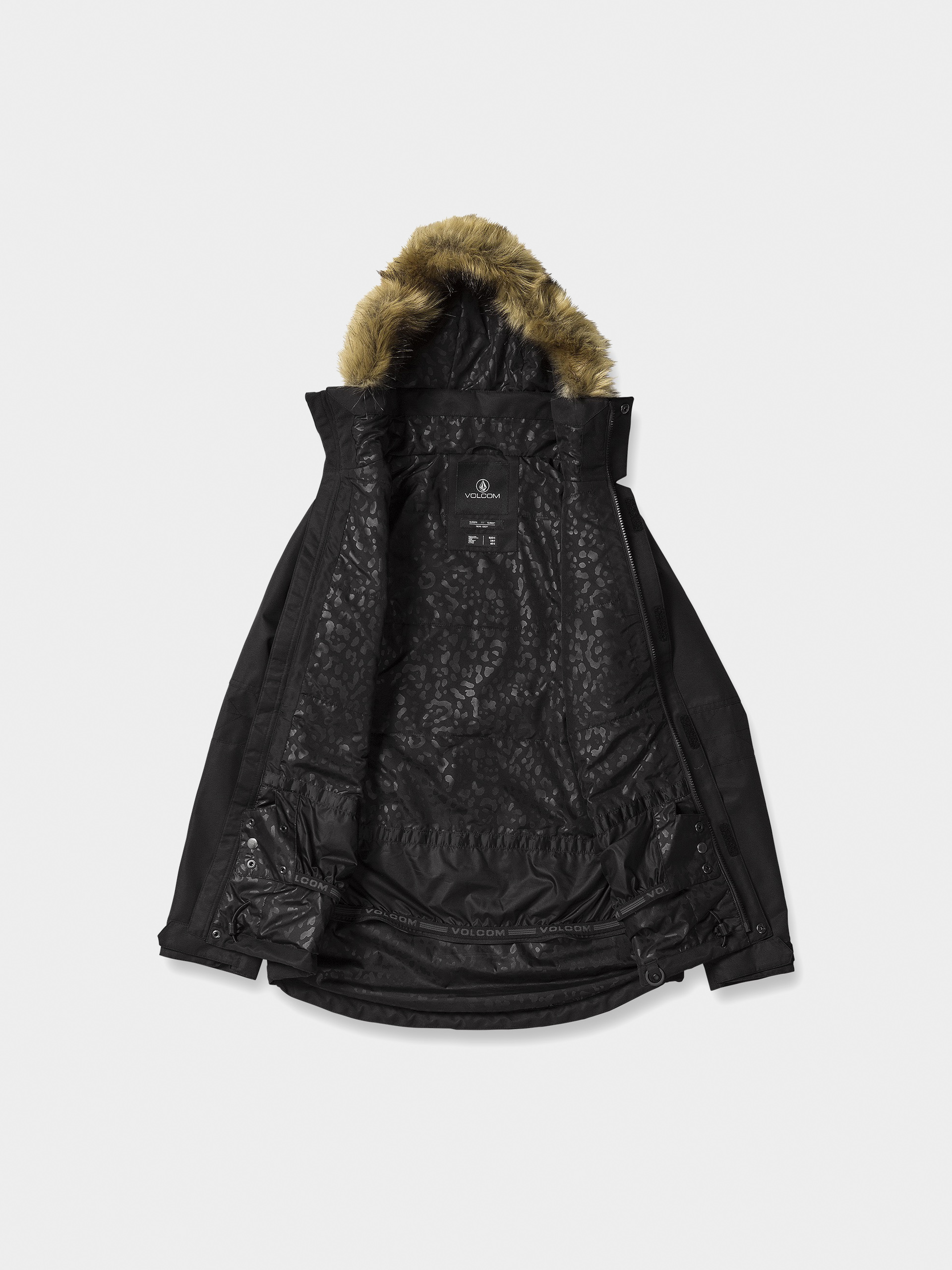 Dámska Snowboardová bunda Volcom Fawn Ins (black)