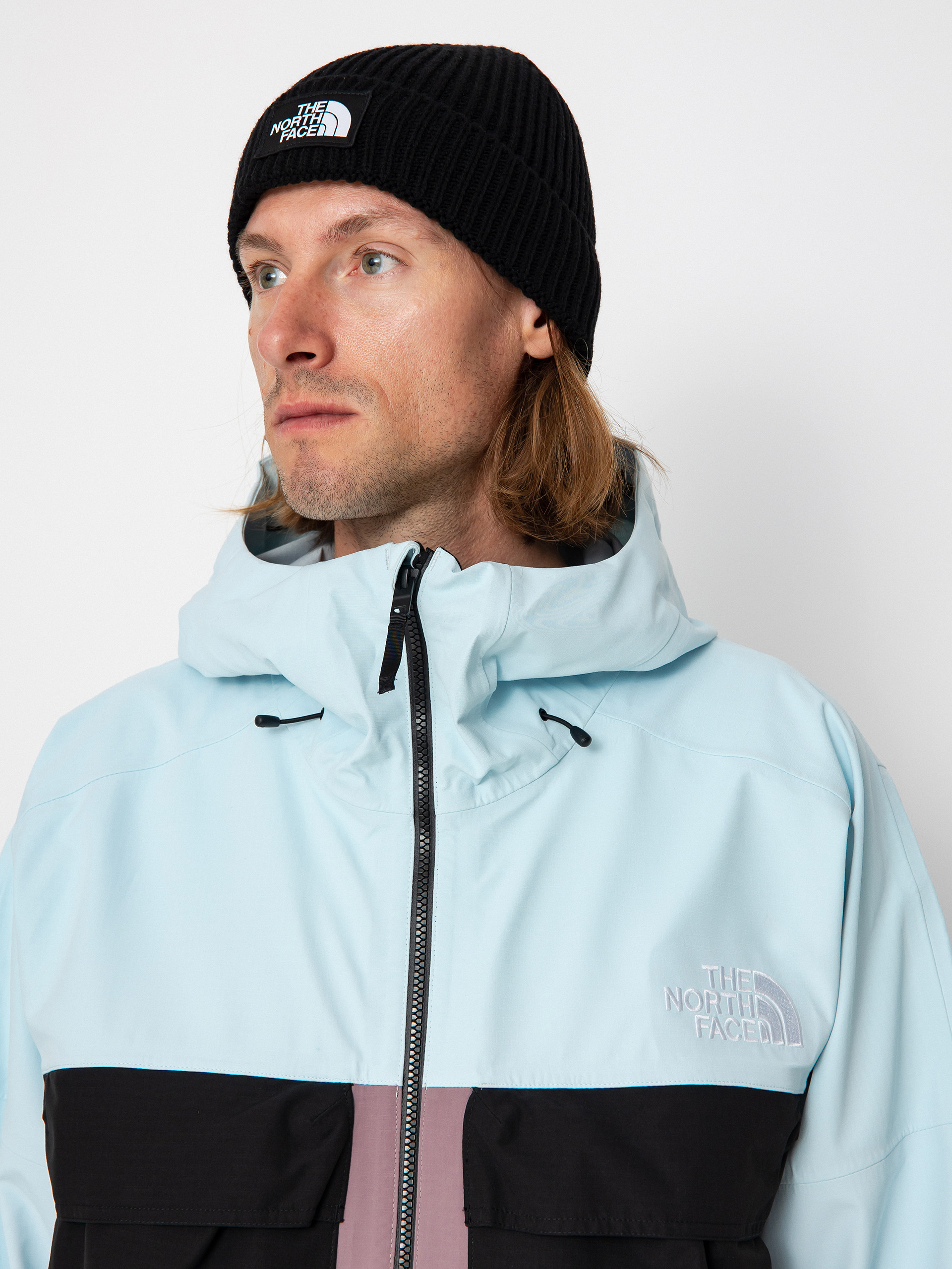 Pánska Snowboardová bunda The North Face Dragline (icecap blue/fawn grey)