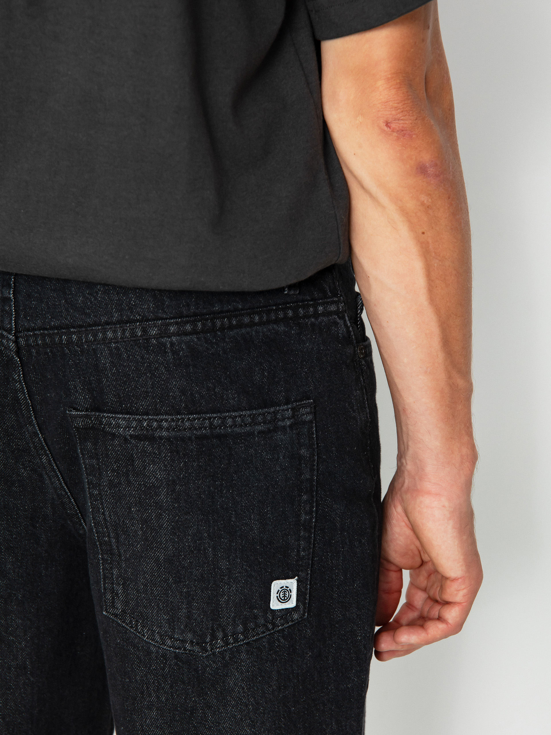 Nohavice Element Relax 5 (washed black)