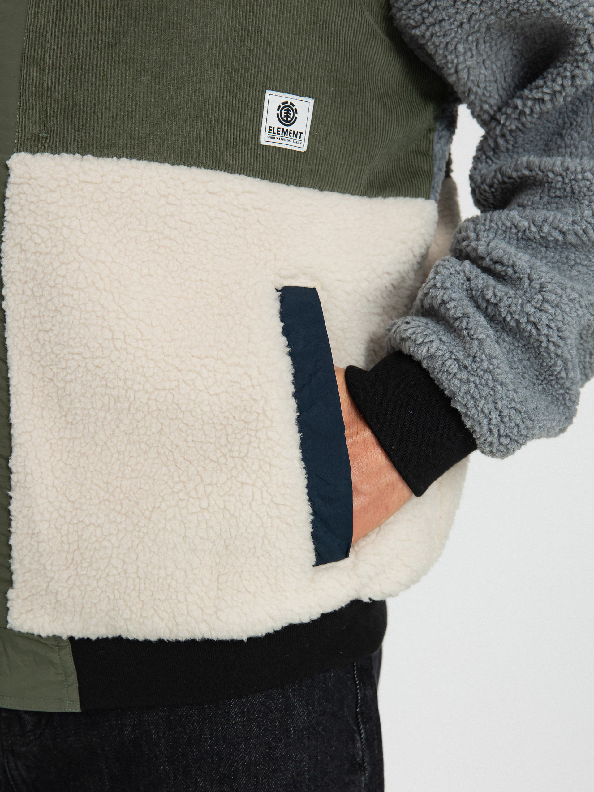 Bunda Element Oak Sherpa (mandarin red)