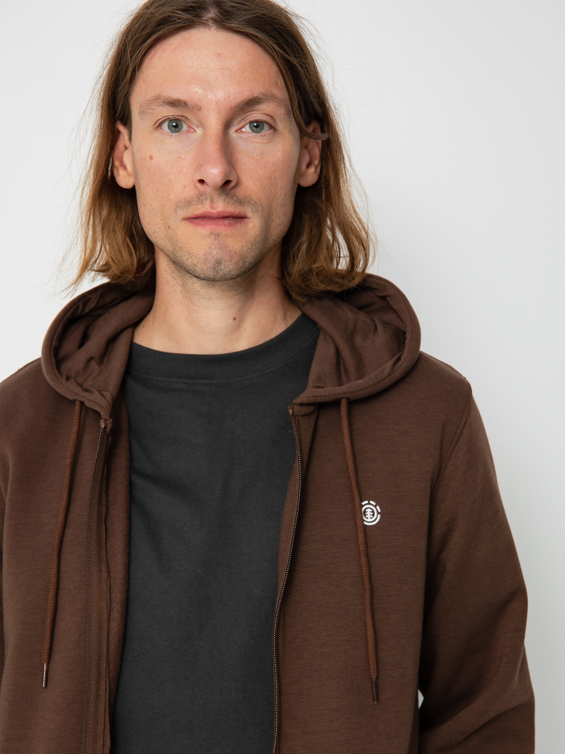 Mikina s kapucňou Element Cornell Classic ZHD (chestnut)