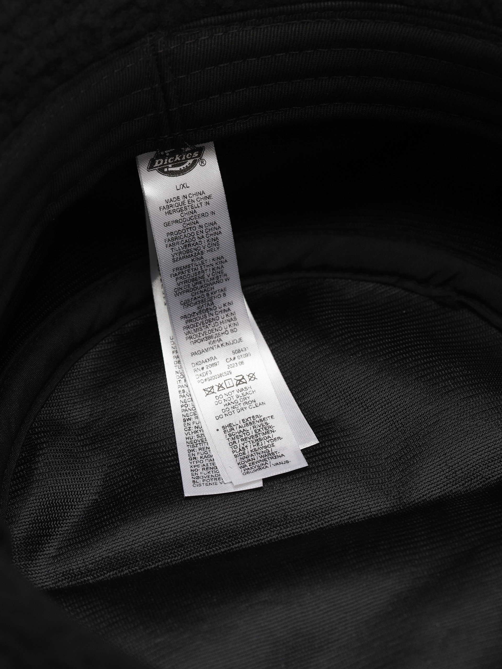 Klobúk Dickies Red Chute (black)