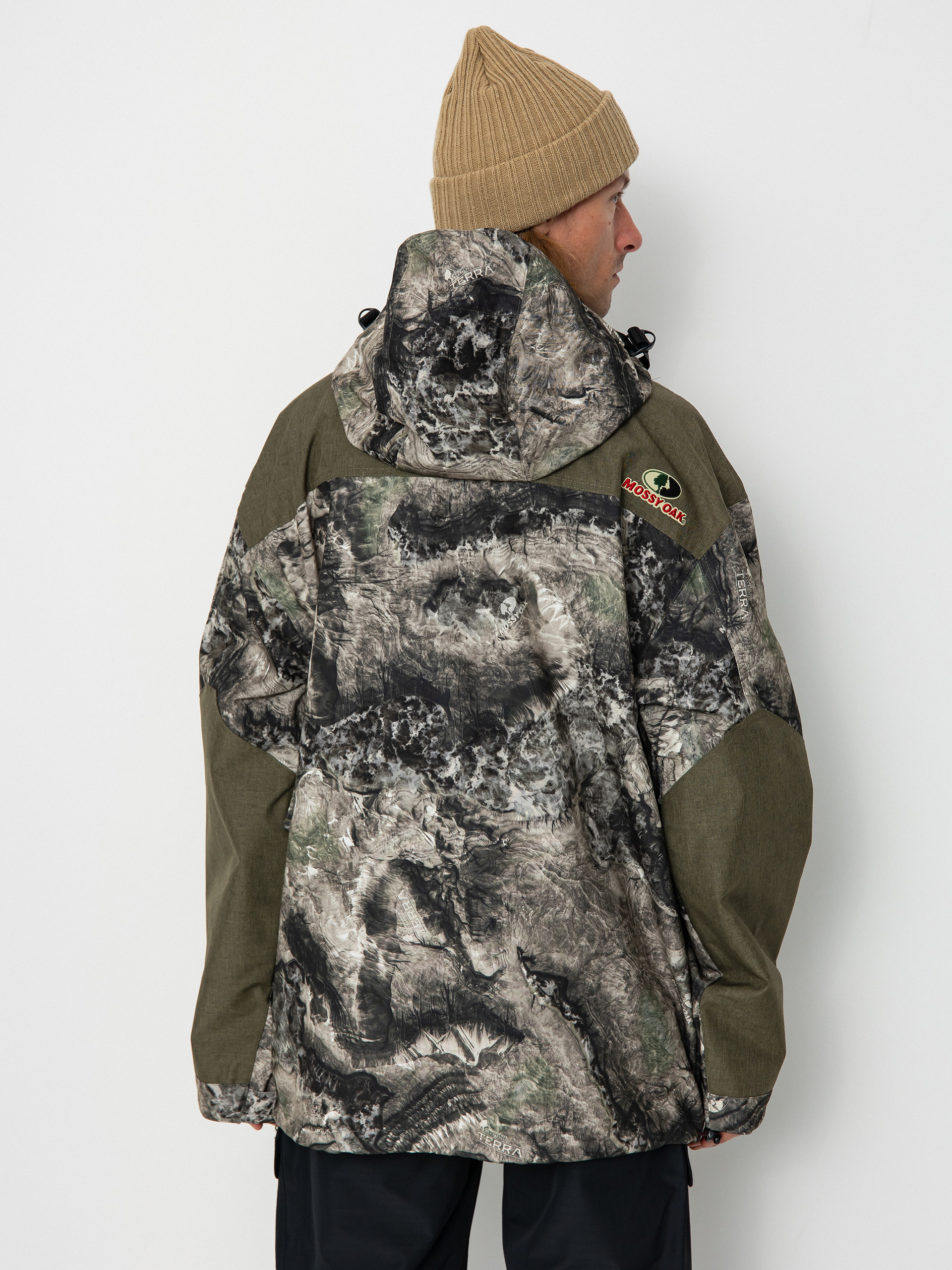 Pánska Snowboardová bunda DC 43 Anorak (mossy oak cyt camo)
