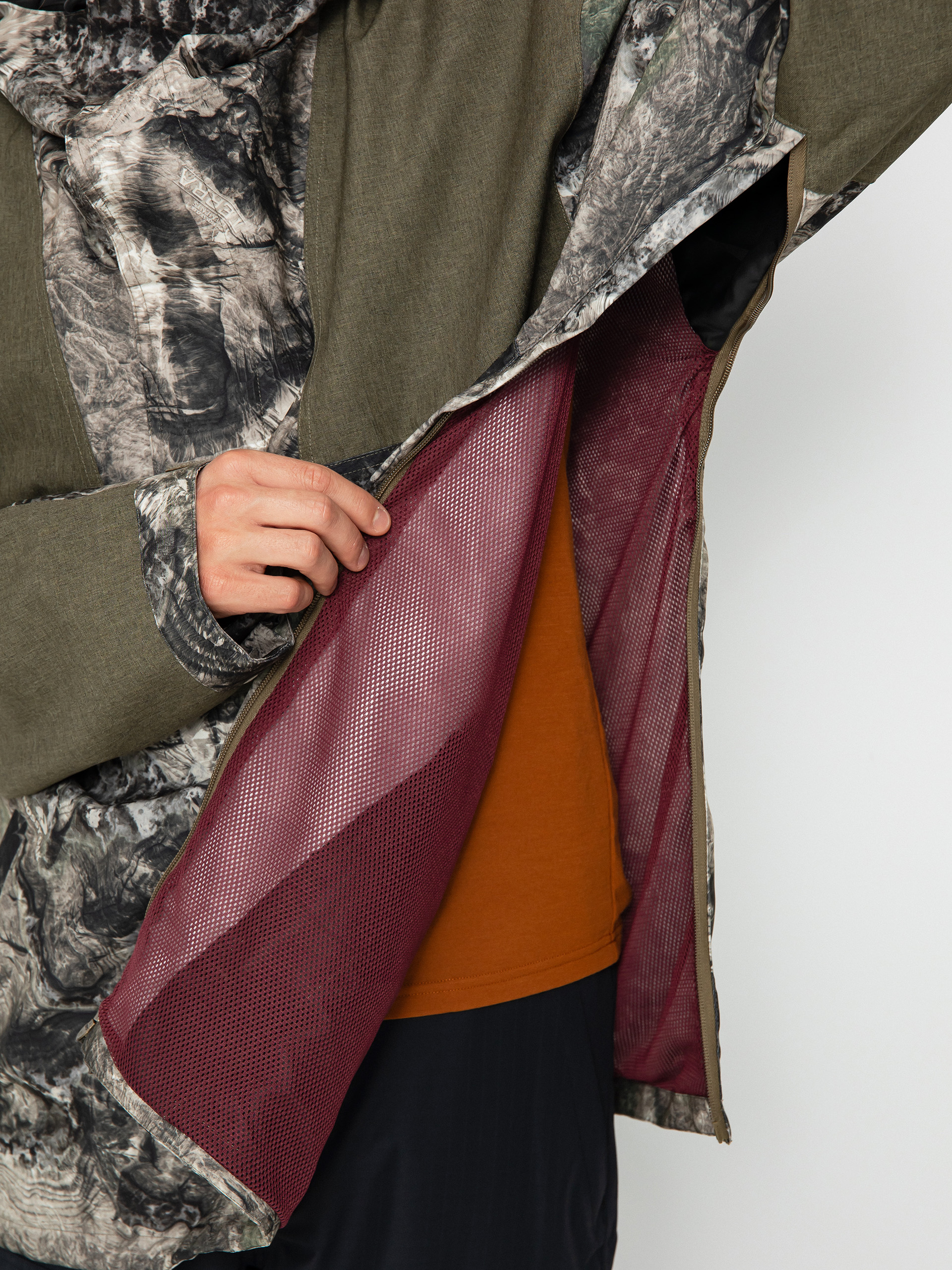 Pánska Snowboardová bunda DC 43 Anorak (mossy oak cyt camo)