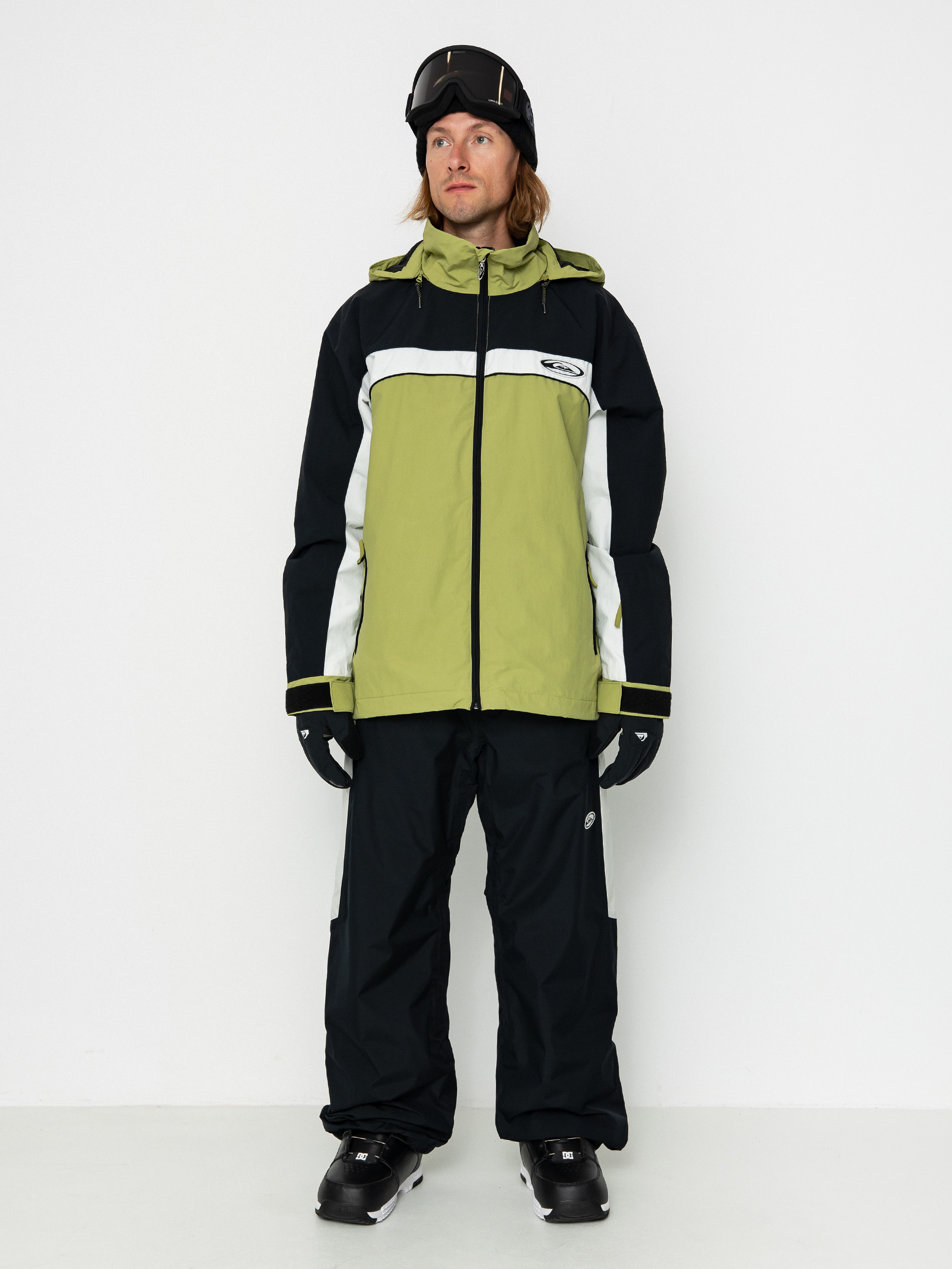 Snowboardová bunda Quiksilver Live Wire (green olive)