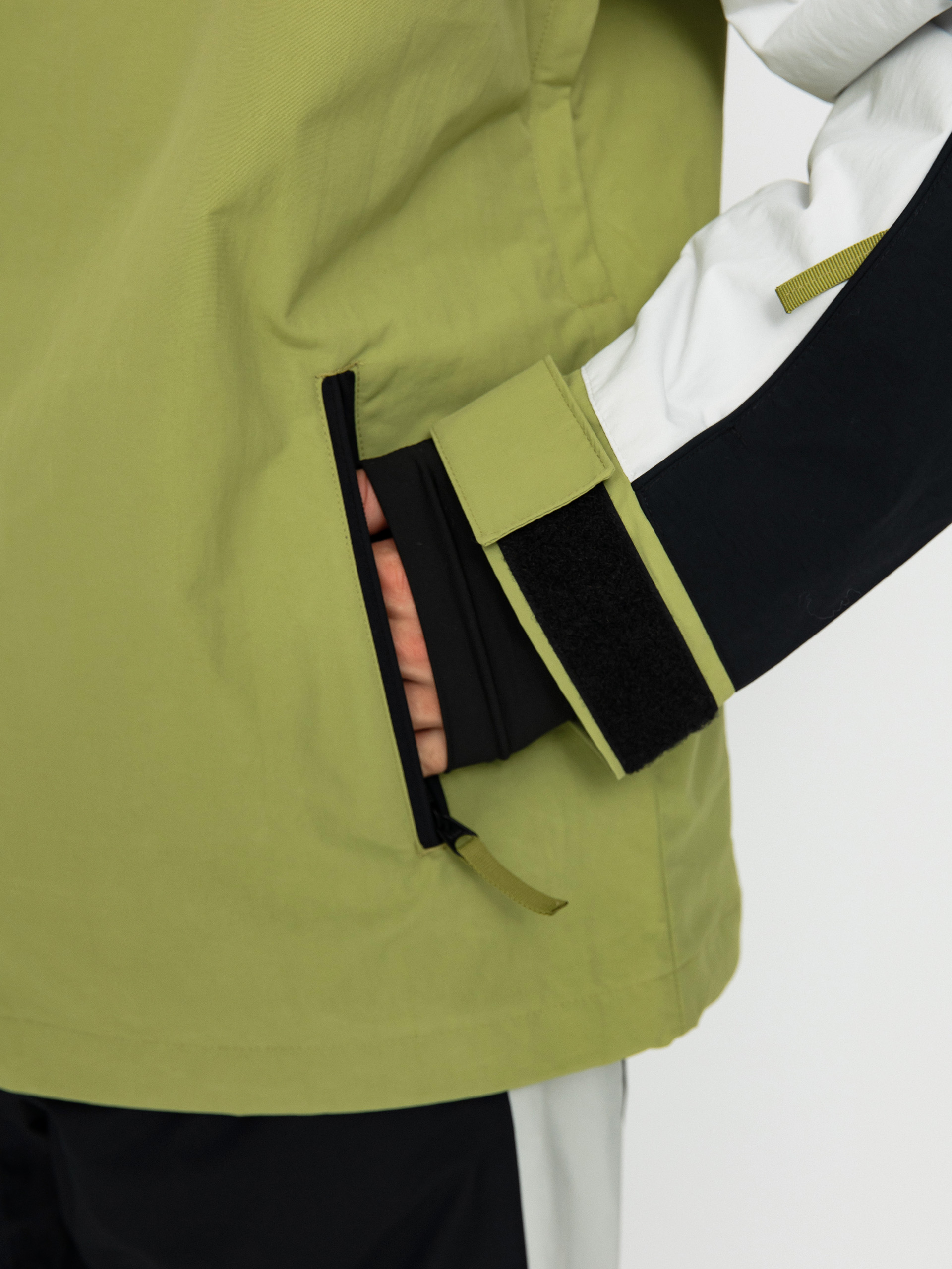 Pánska Snowboardová bunda Quiksilver Live Wire (green olive)