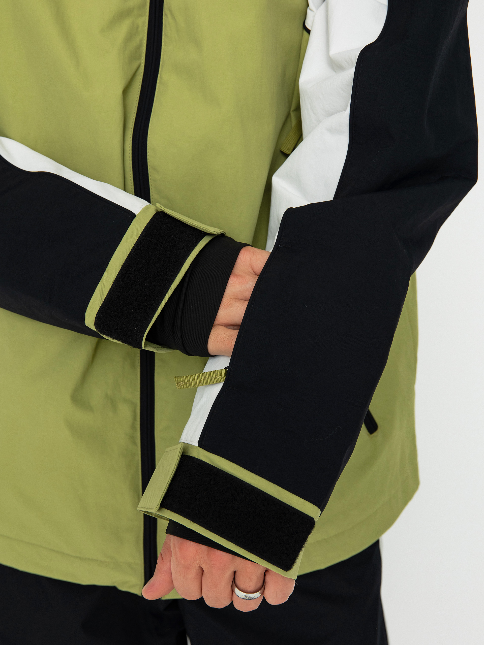 Pánska Snowboardová bunda Quiksilver Live Wire (green olive)