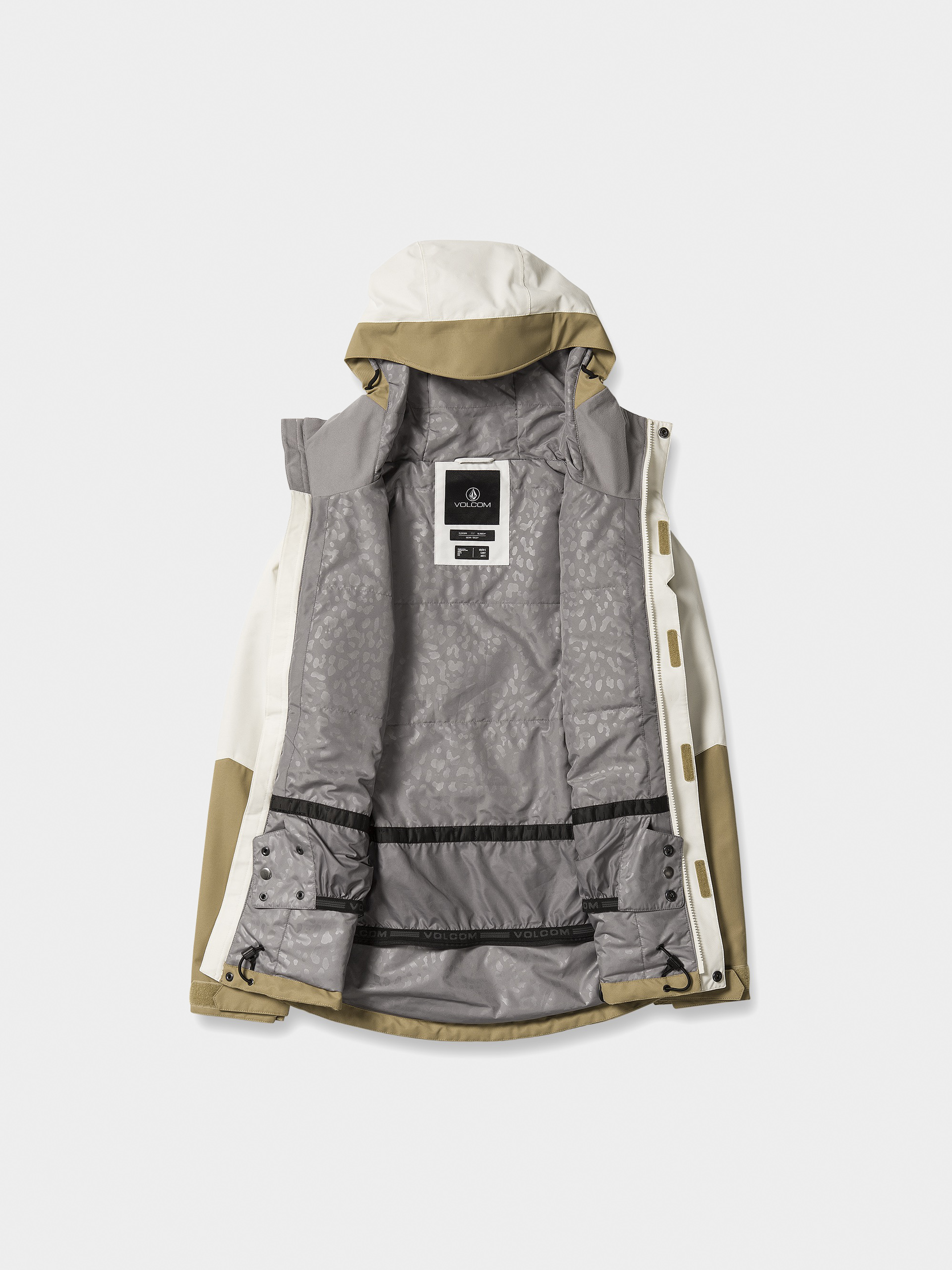 Dámska Snowboardová bunda Volcom Bolt Ins (dark khaki)