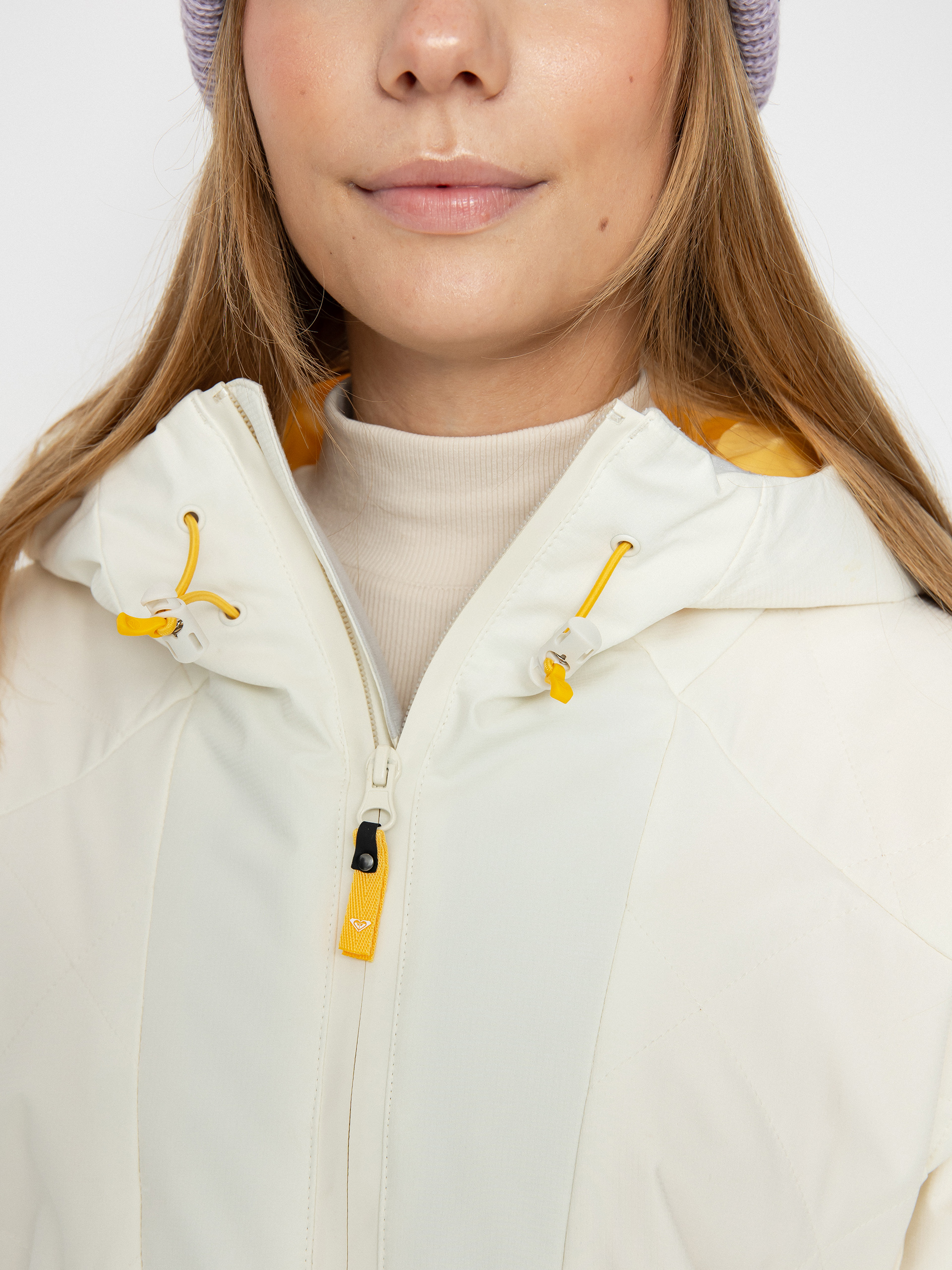 Dámska Snowboardová bunda Roxy Radiant Lines Overhead (egret)