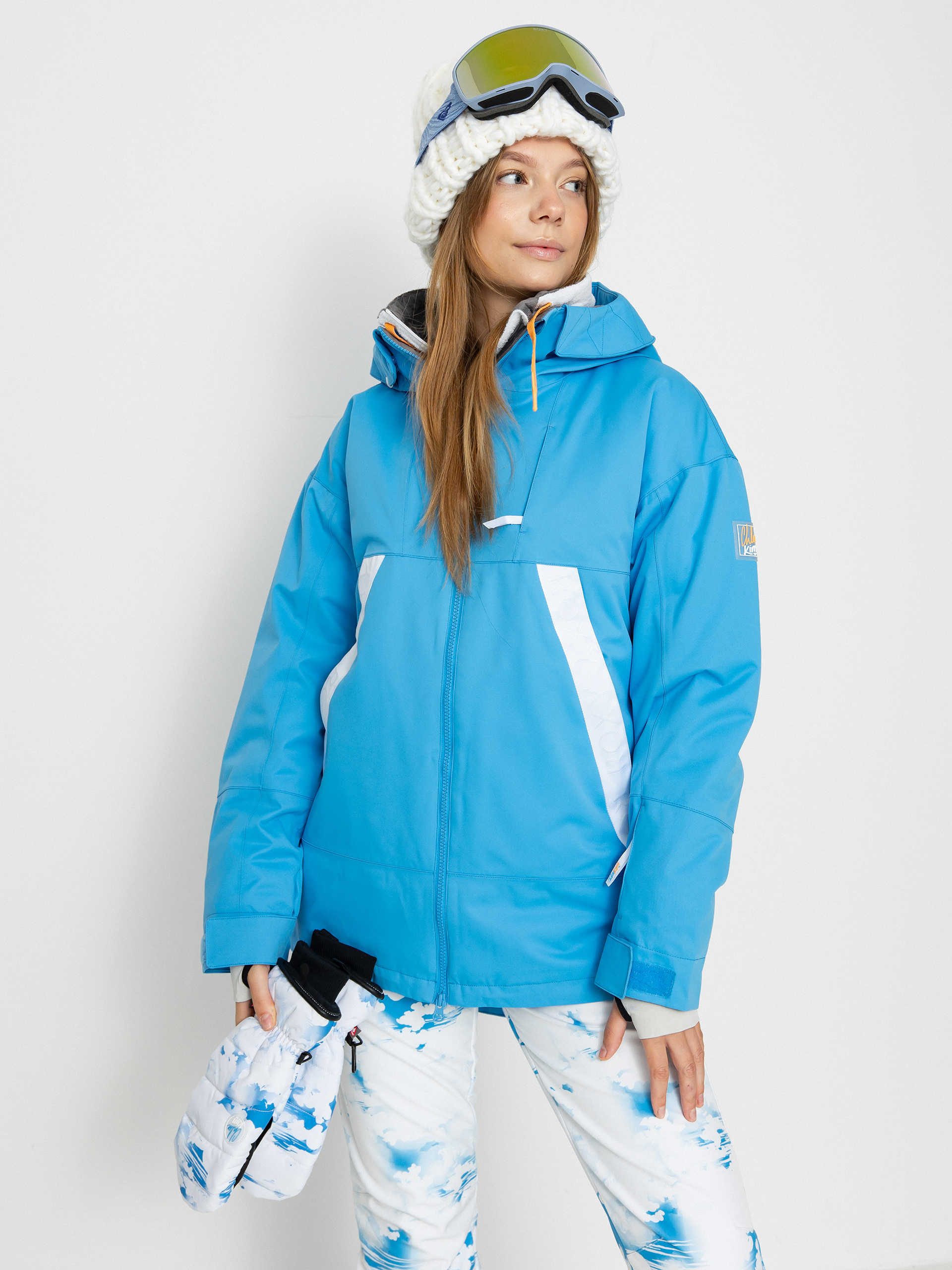 Dámska Snowboardová bunda Roxy Chloe Kim (azure blue)