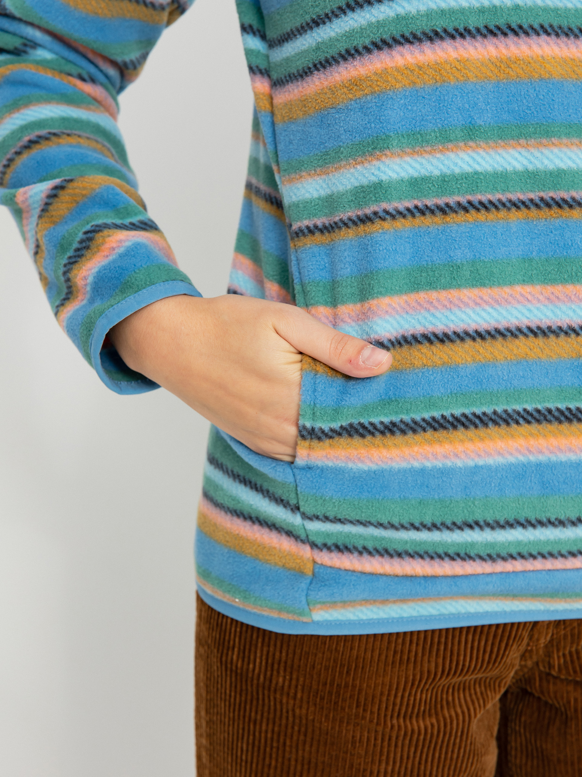 Dámsky Flísová mikina Billabong Boundary Lite (stormy blue)