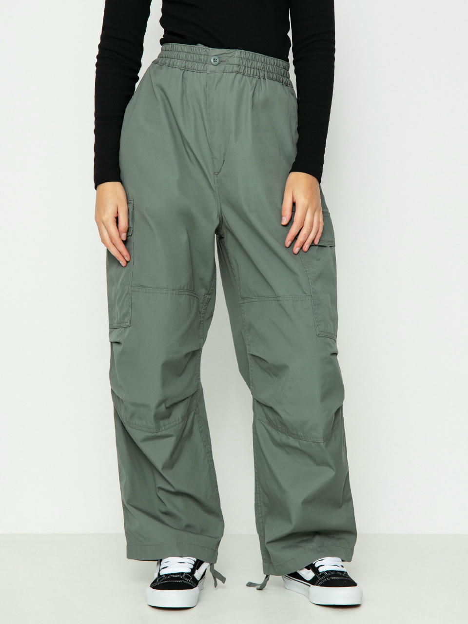 Nohavice Carhartt WIP Jet Cargo Wmn (smoke green)