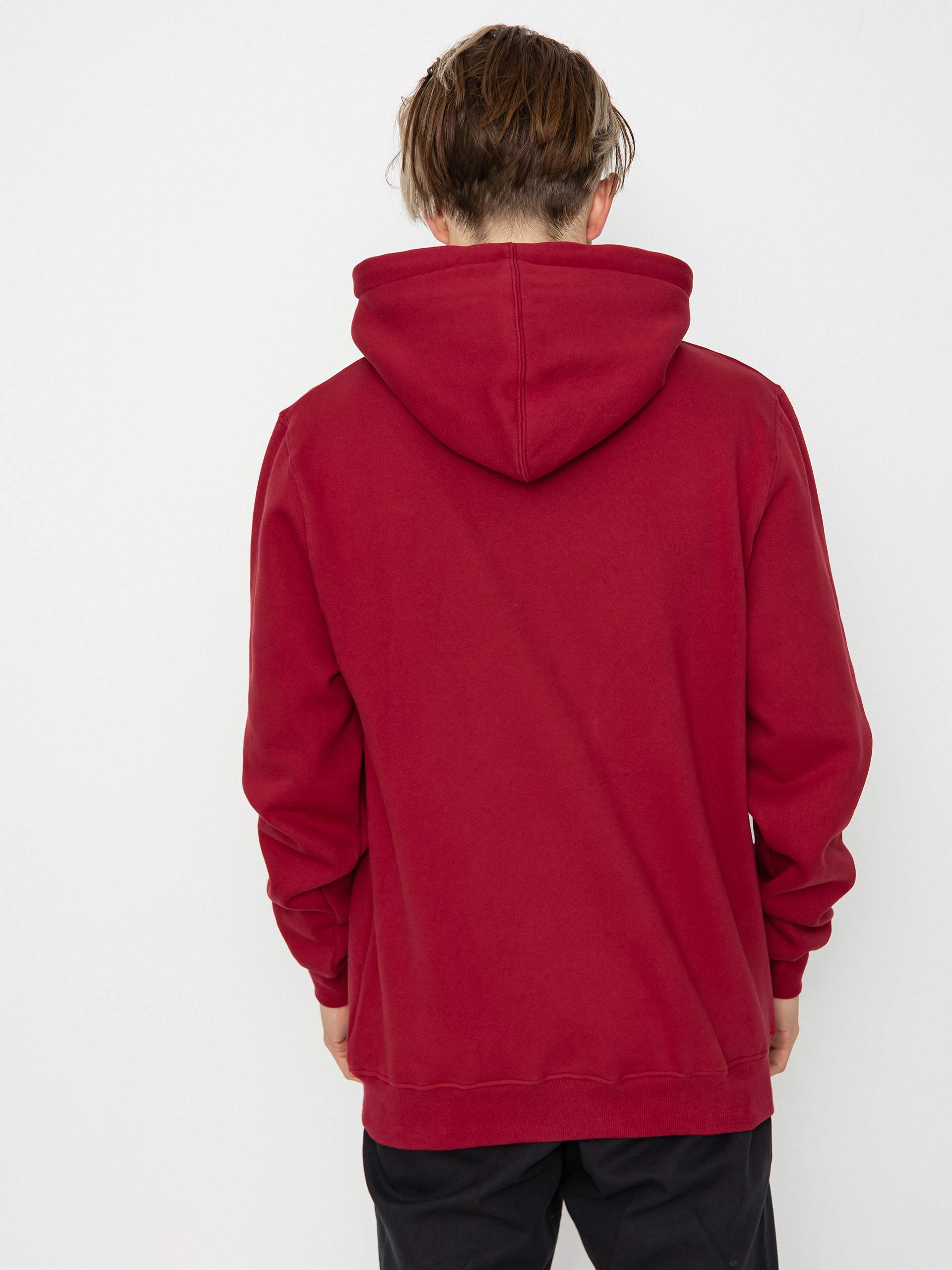 Mikina s kapucňou MassDnm Patch HD (claret)