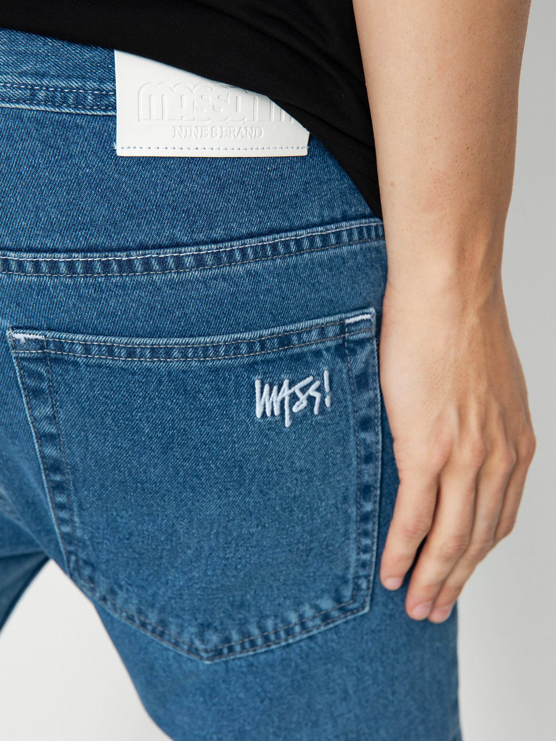 Nohavice MassDnm Signature 2.0 Jeans Tapered Fit (blue)