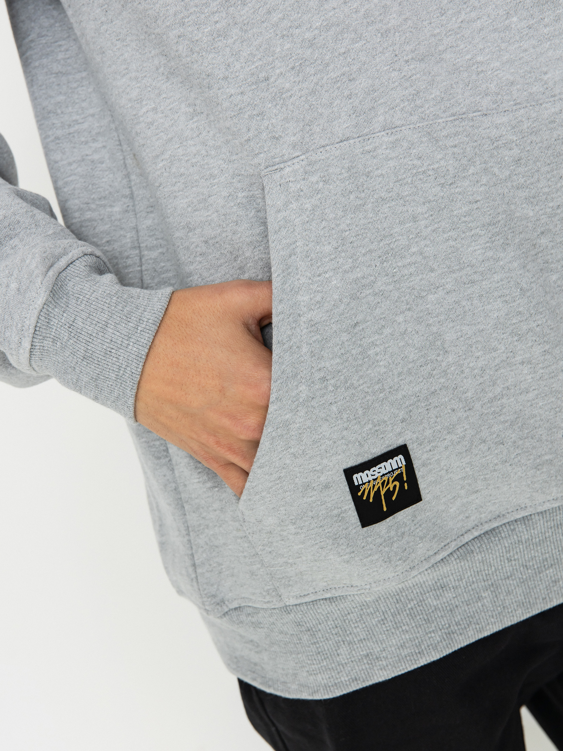 Mikina s kapucňou MassDnm Graduate HD (lt heather grey)