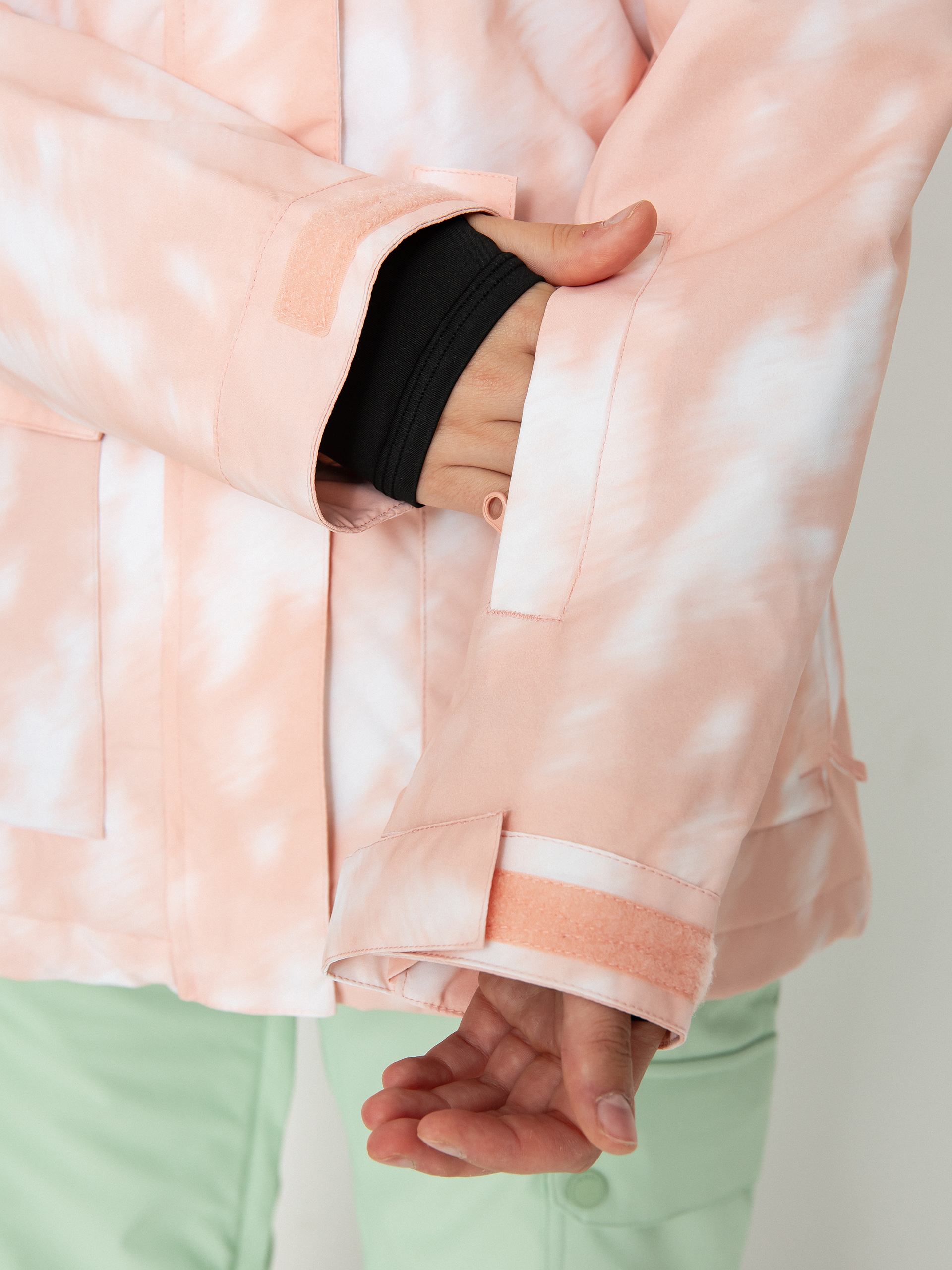 Dámska Snowboardová bunda DC Cruiser (pink tree runs)