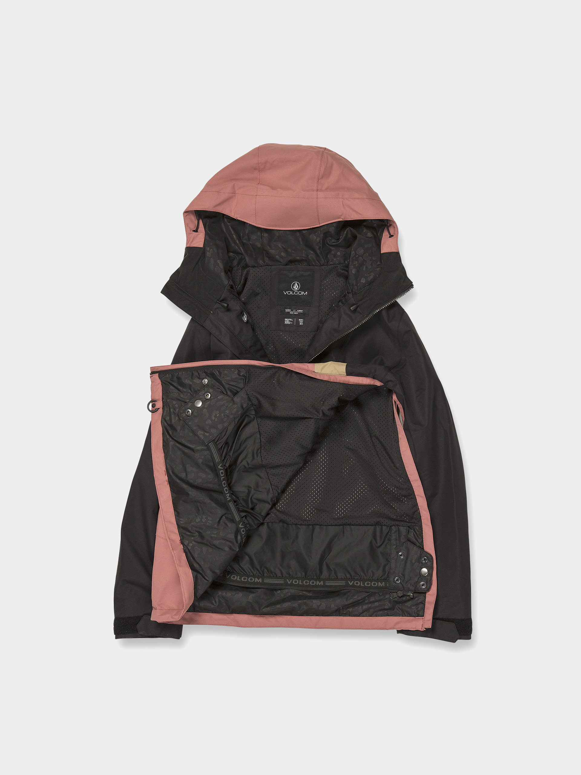 Dámska Snowboardová bunda Volcom Ashfield Pullover (earth pink)