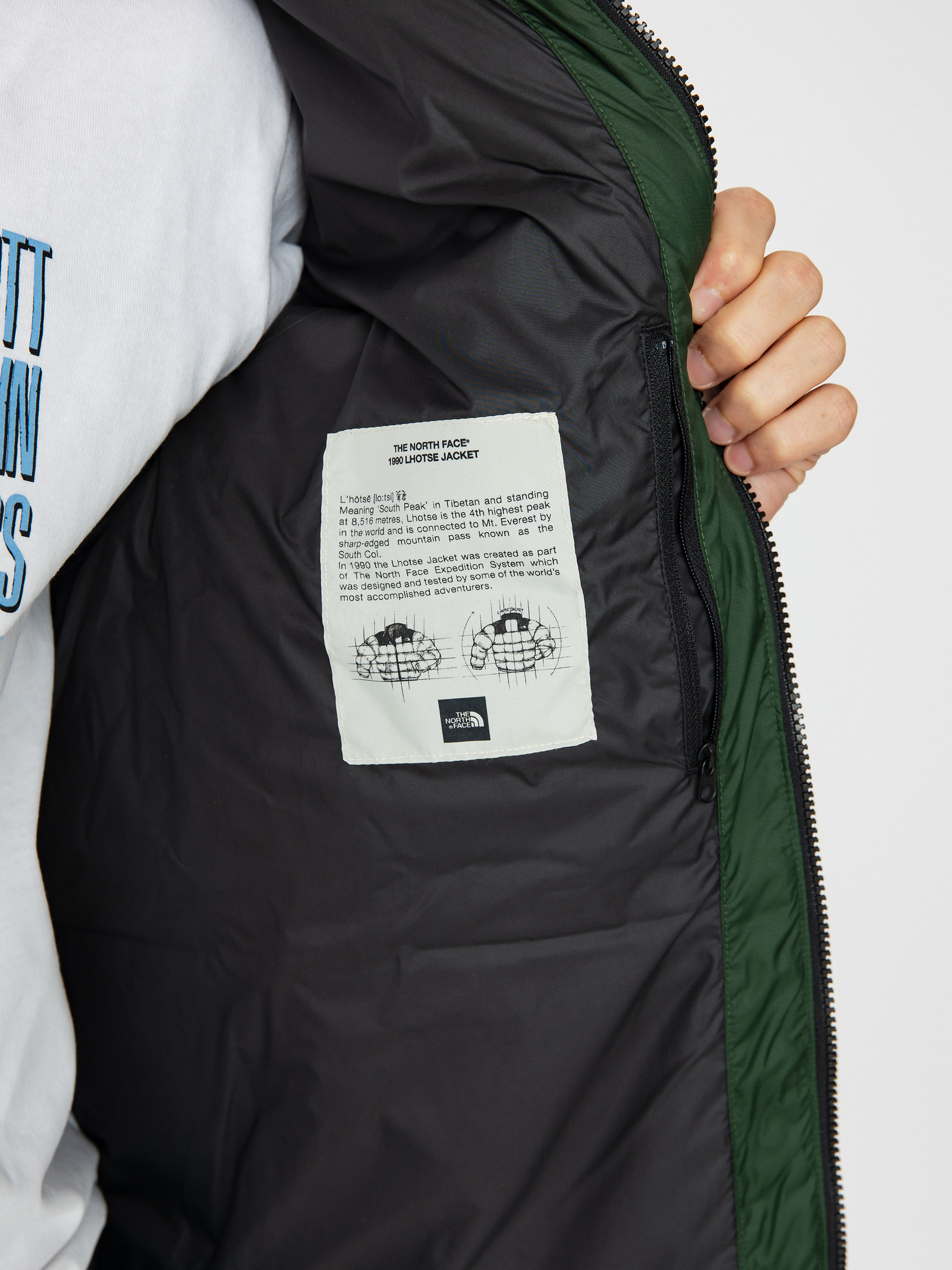 Bunda The North Face Lhotse (pine needle/tnf black)