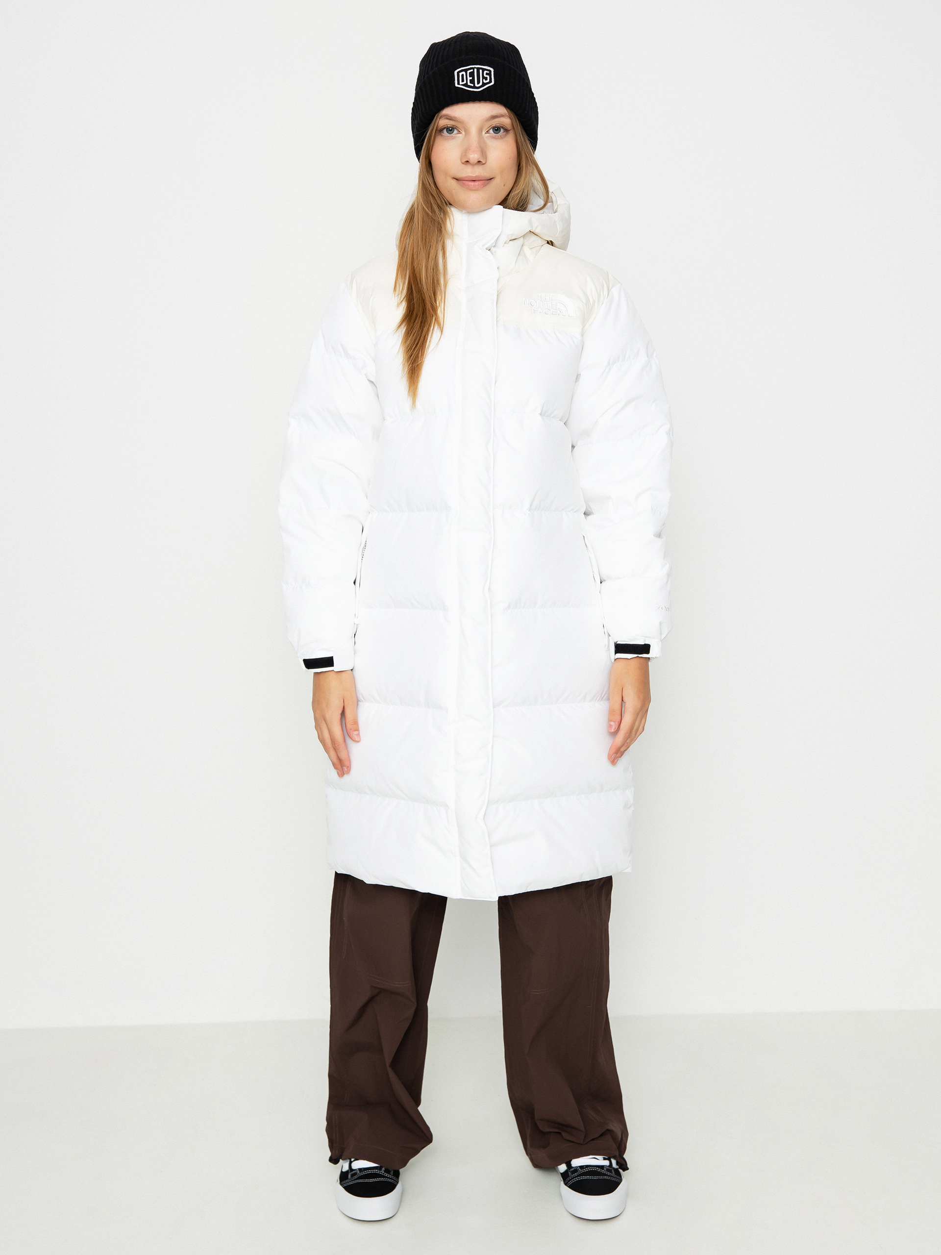 Bunda The North Face Nuptse Parka Wmn (tnf white/gardenia white)