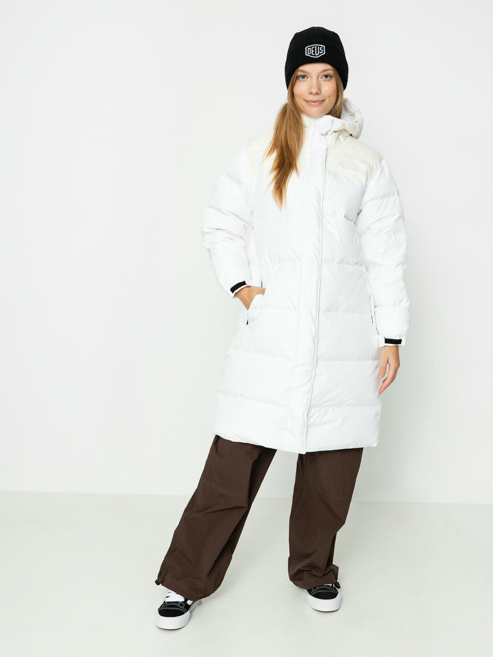 Bunda The North Face Nuptse Parka Wmn (tnf white/gardenia white)