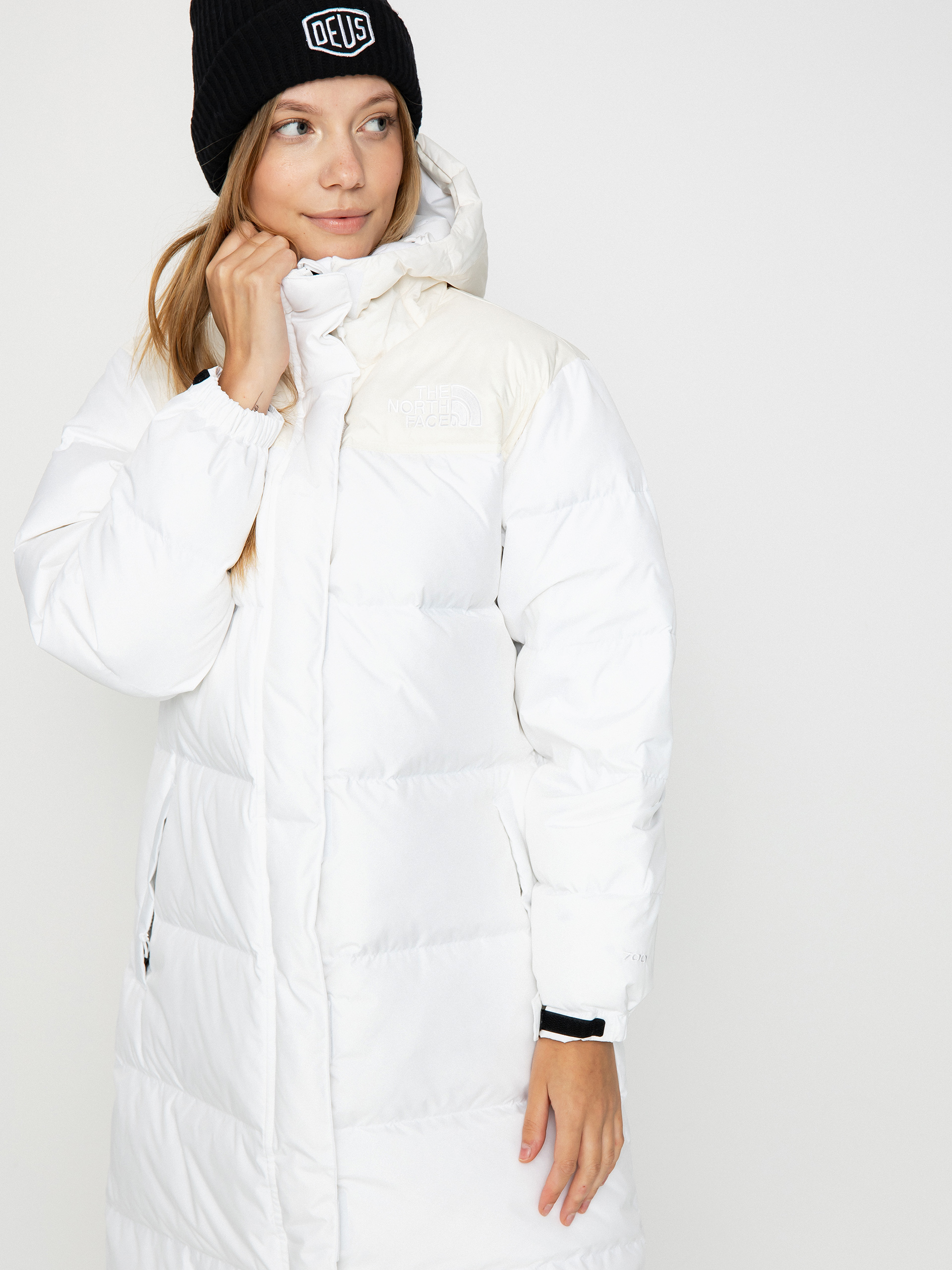 Bunda The North Face Nuptse Parka Wmn (tnf white/gardenia white)