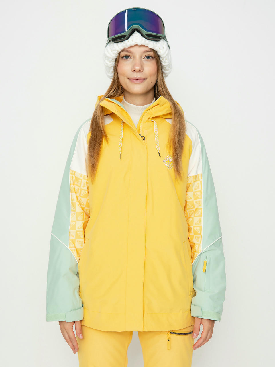 Dámska Snowboardová bunda Roxy Highridge (sunset gold)