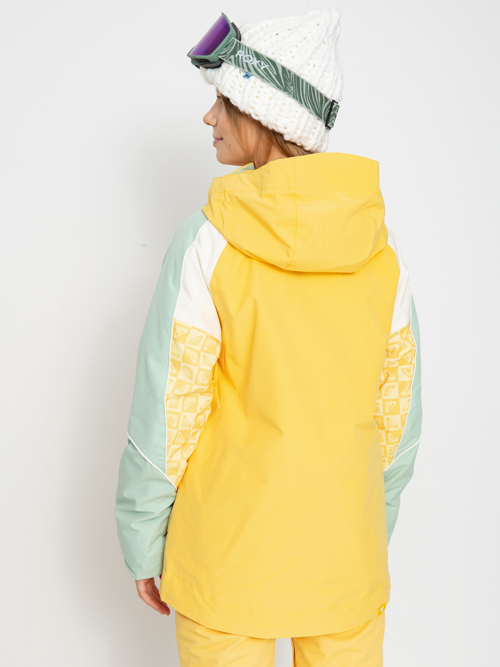 Dámska Snowboardová bunda Roxy Highridge (sunset gold)