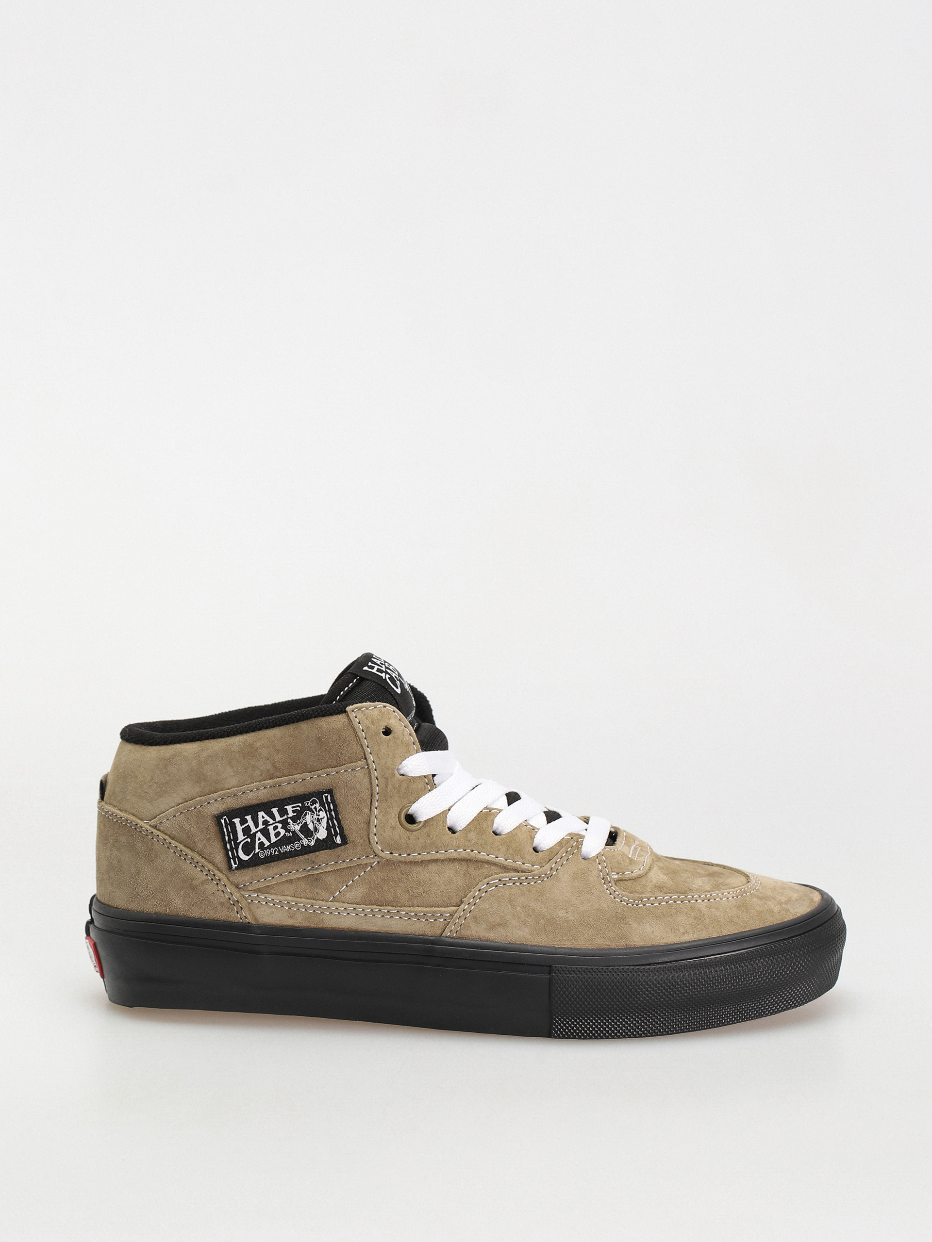 Topánky Vans Skate Half Cab (pig suede olive/black)