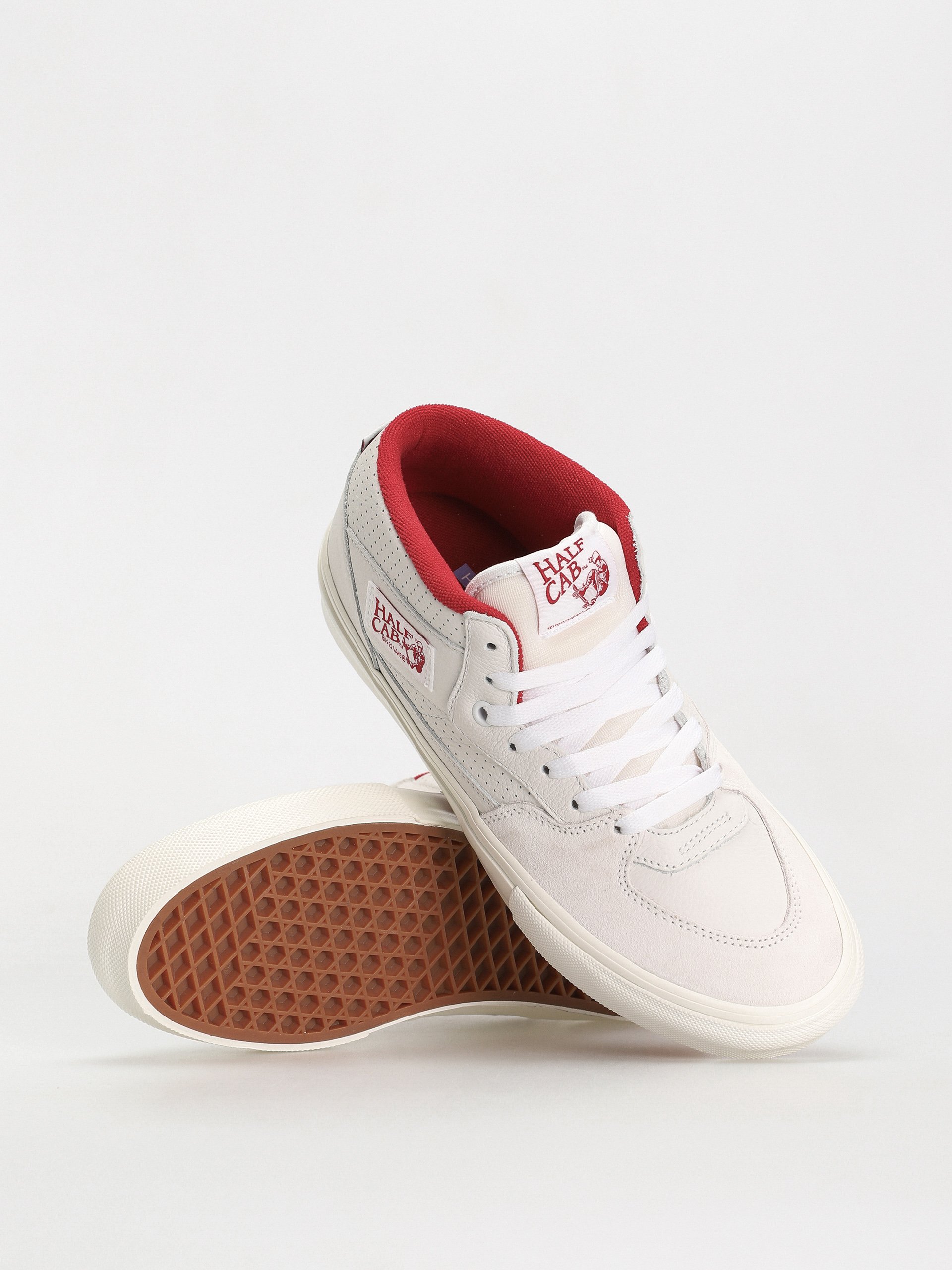 Topánky Vans Skate Half Cab (vintage sport white/red)