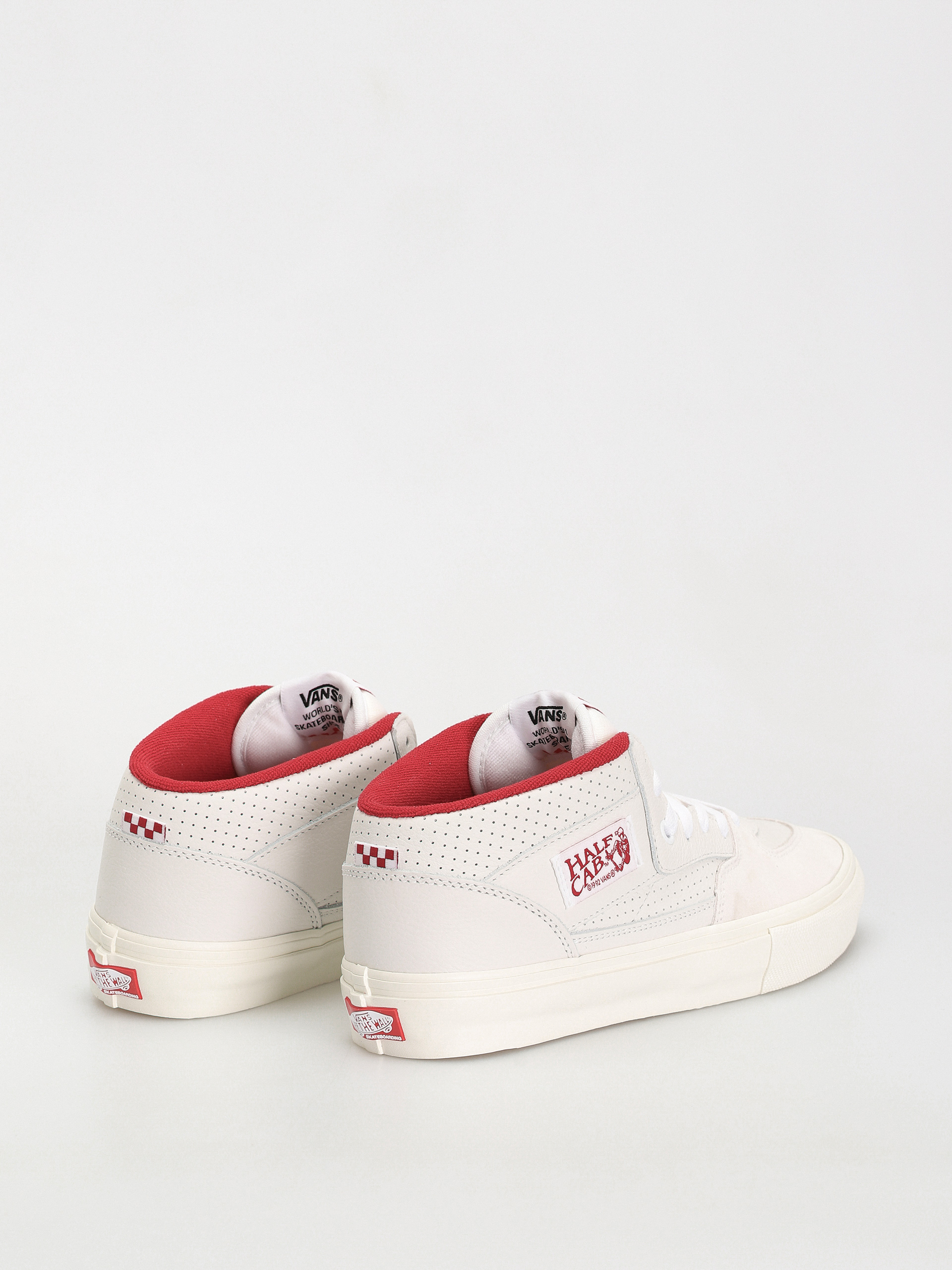 Topánky Vans Skate Half Cab (vintage sport white/red)