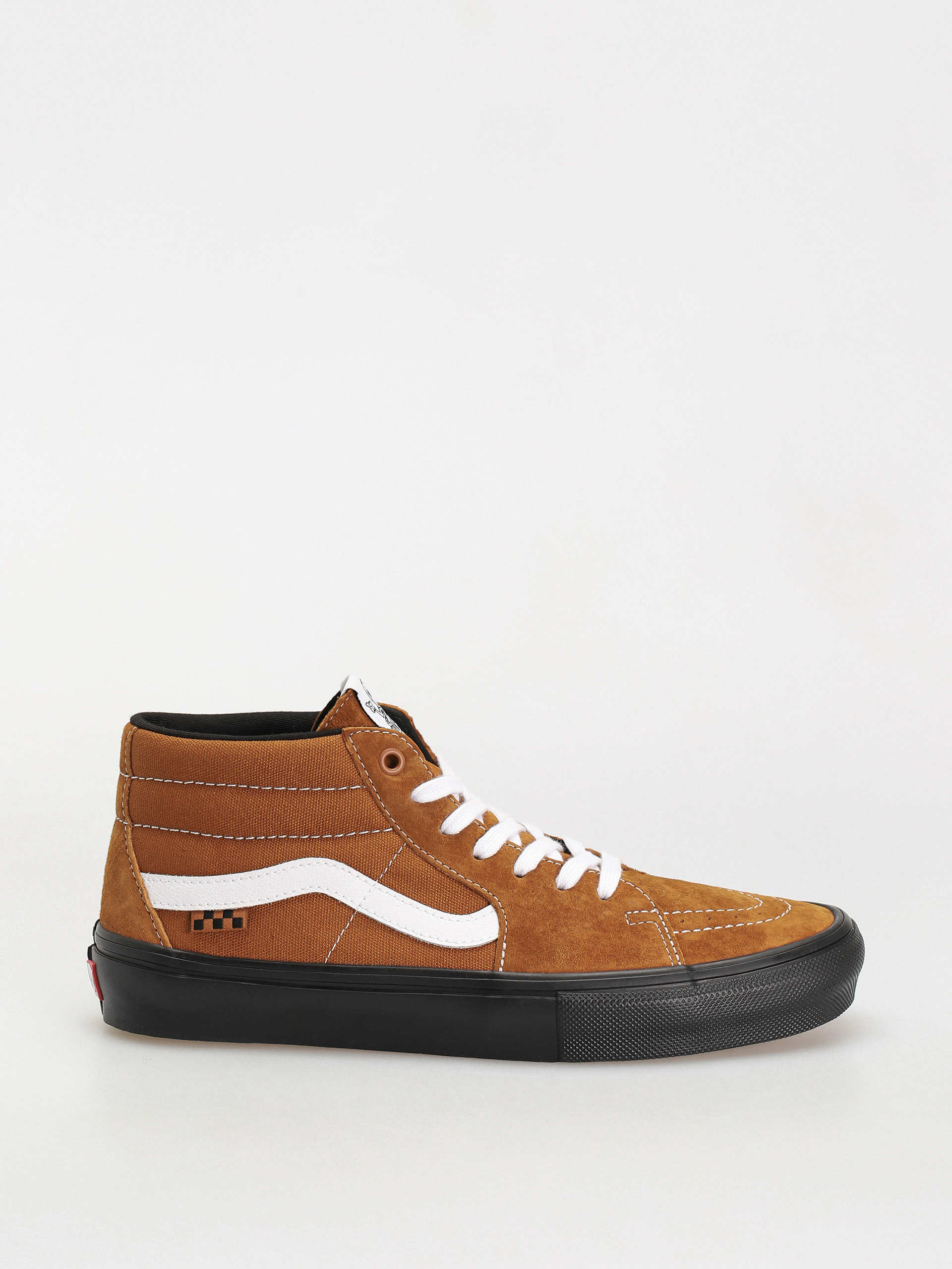 Topánky Vans Skate Grosso Mid (pig suede brown/black)