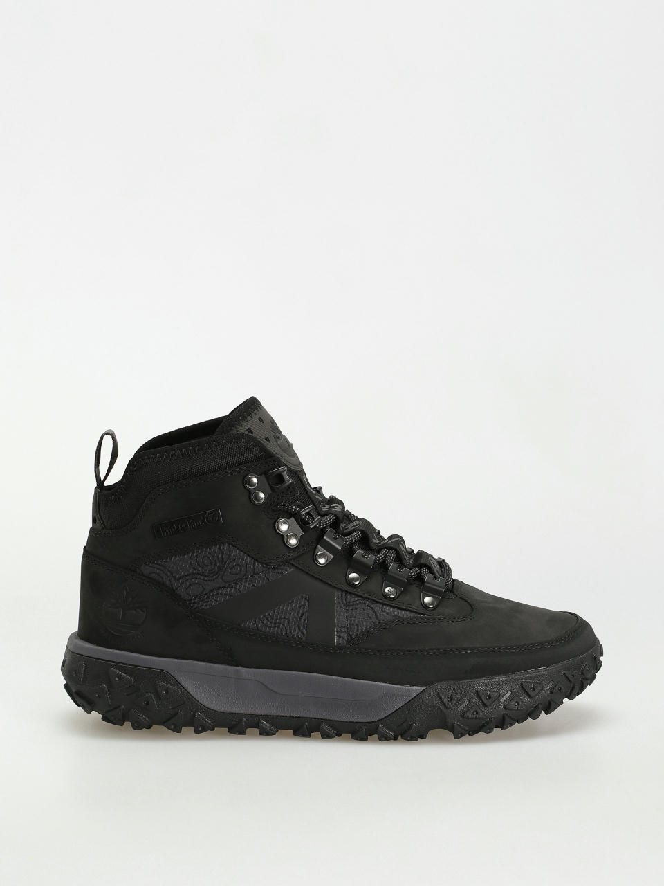 Topánky Timberland Gs Motion 6 Mid F/L Wp (black nubuck)