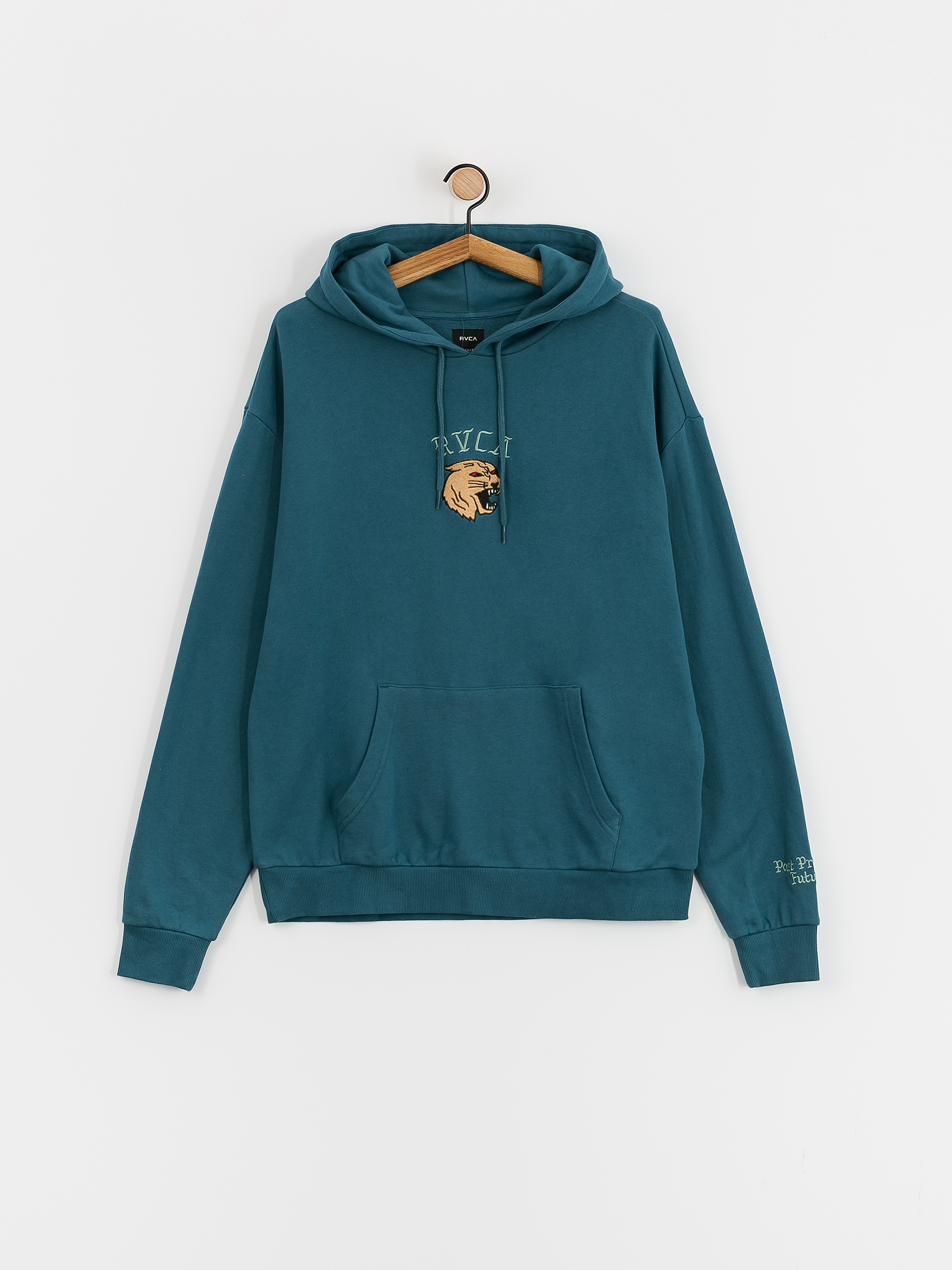 Mikina s kapucňou RVCA Mascot HD (duck blue)