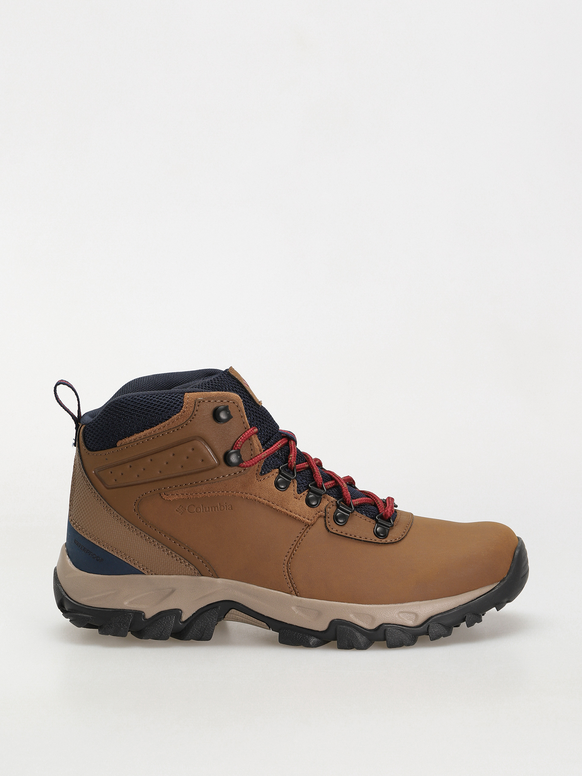 Topánky Columbia Newton Ridge Plus II Waterproof (light brown/red velvet)