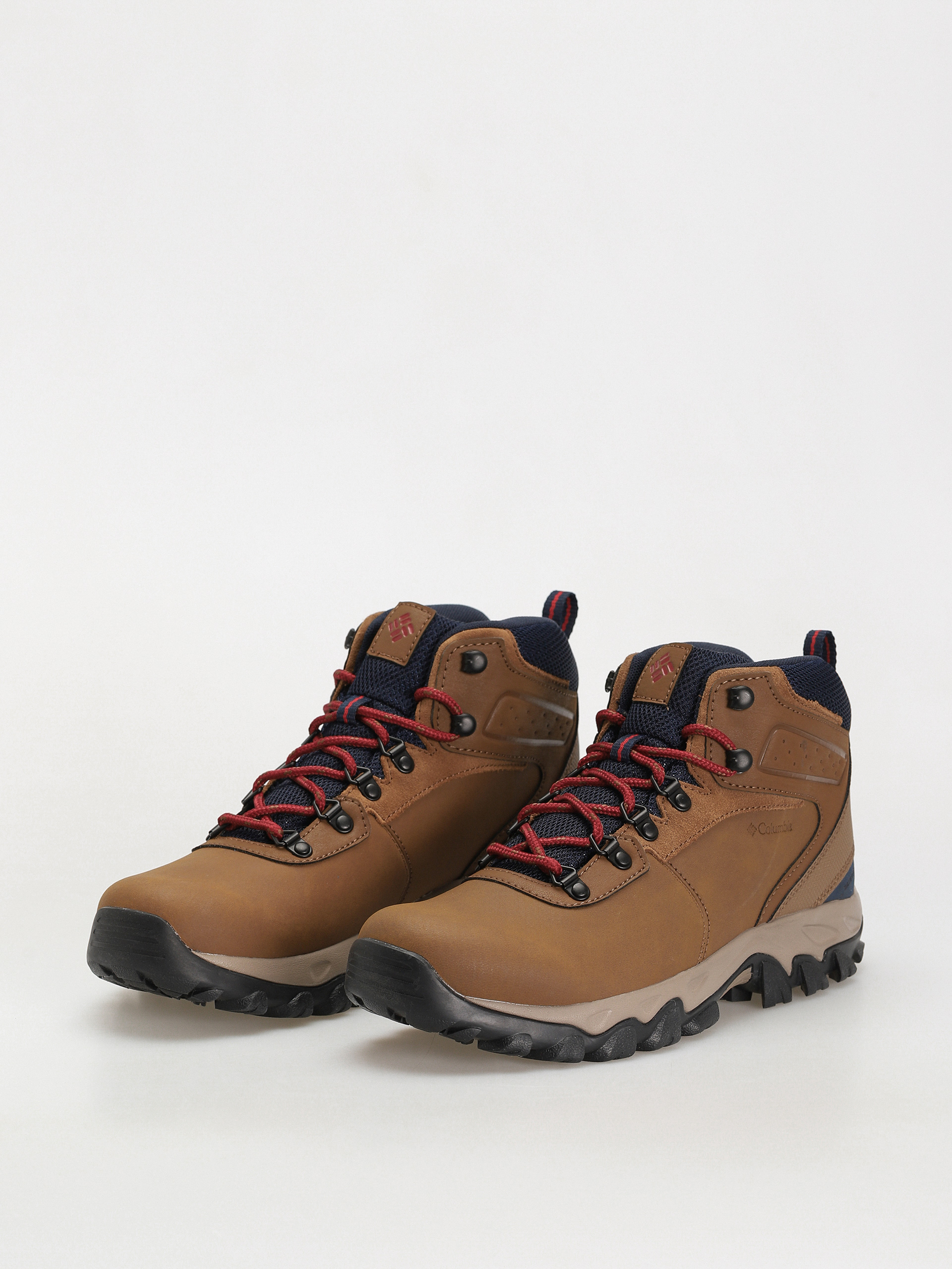 Topánky Columbia Newton Ridge Plus II Waterproof (light brown/red velvet)