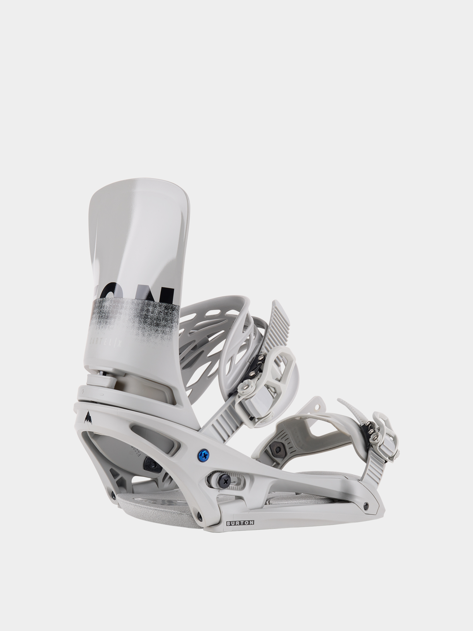 Pánske Snowboardové viazanie Burton Cartel X Est (gray/logo)