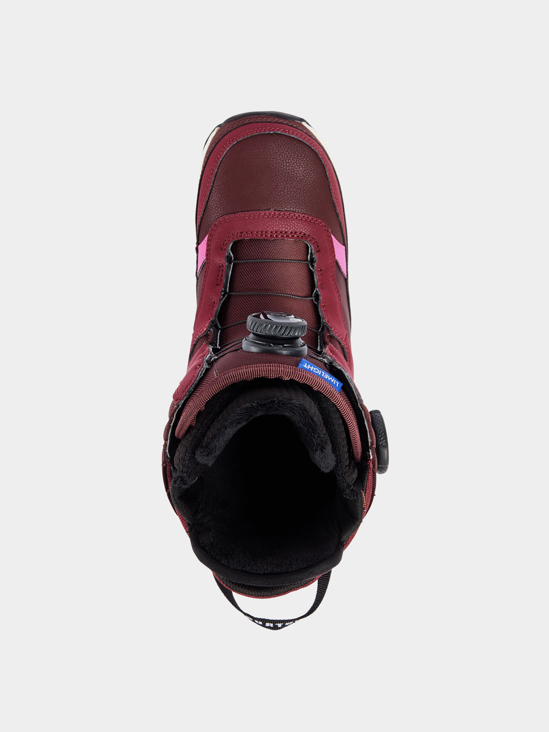 Dámske Obuv na snowboard Burton Limelight Boa (almandine/stout white)