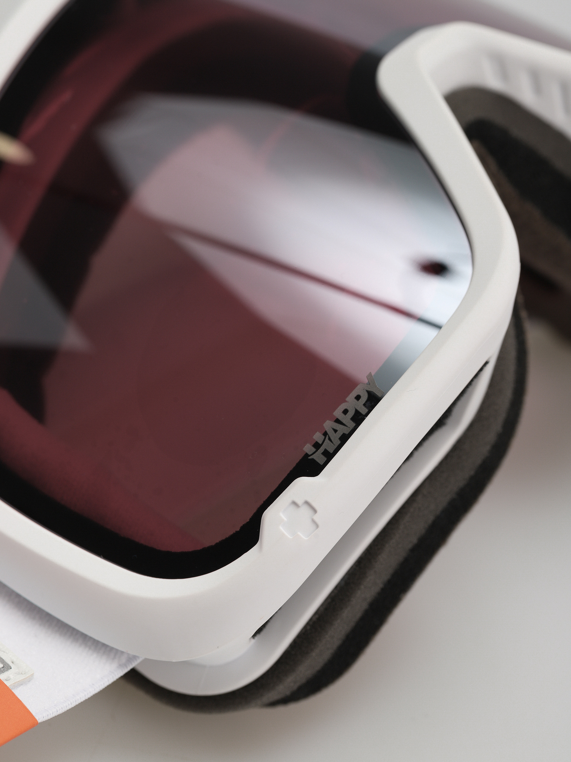 Snowboardové okuliare Spy Marshall 2.0 (white ir - happy ml rose silver mirror)