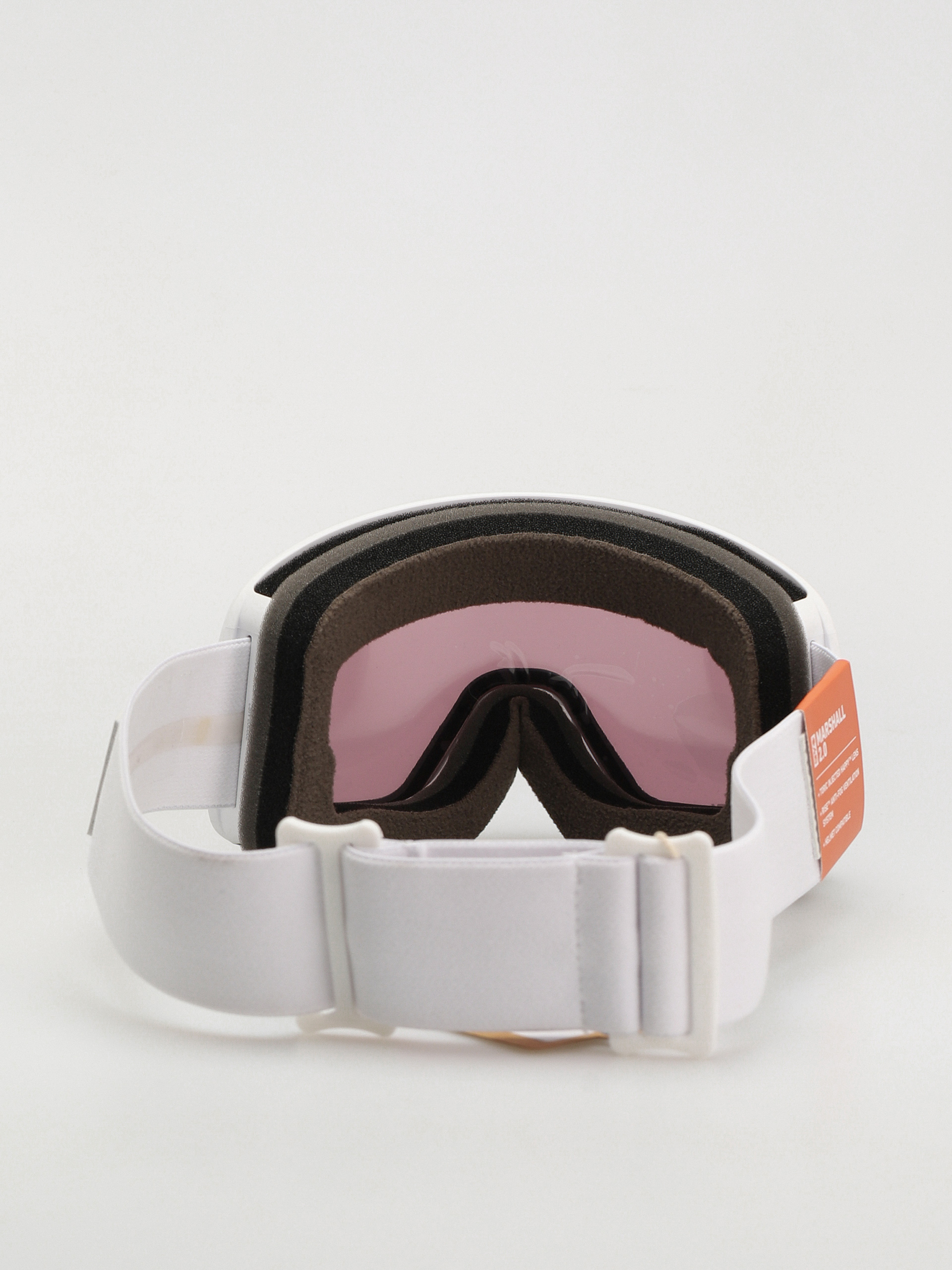 Snowboardové okuliare Spy Marshall 2.0 (white ir - happy ml rose silver mirror)