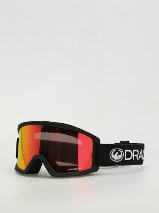 Snowboardové okuliare Dragon DX3 L OTG (black/lumalens red ion)