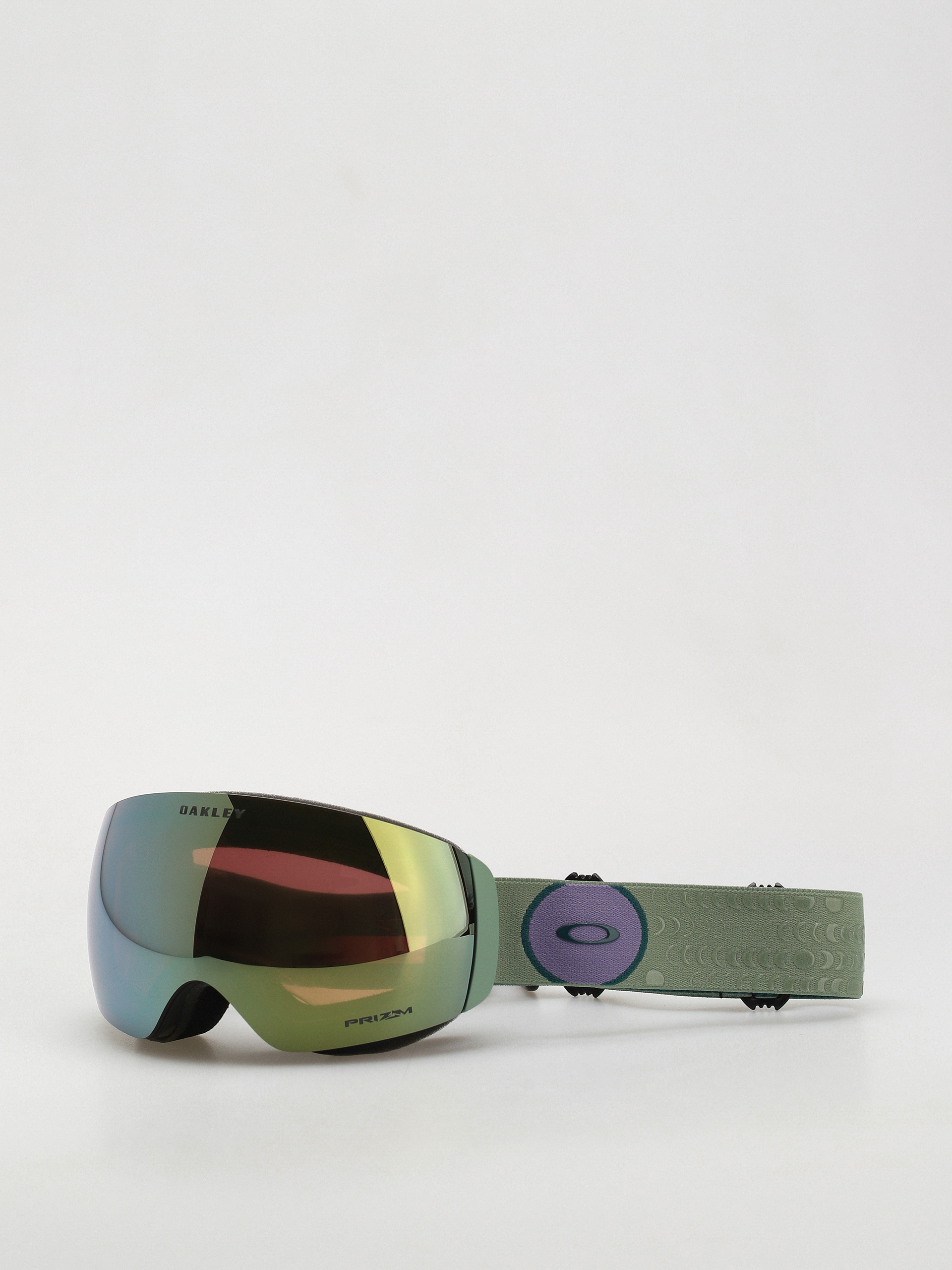 Snowboardové okuliare Oakley Flight Deck M (fraktel jade/prizm sage gold iridium)