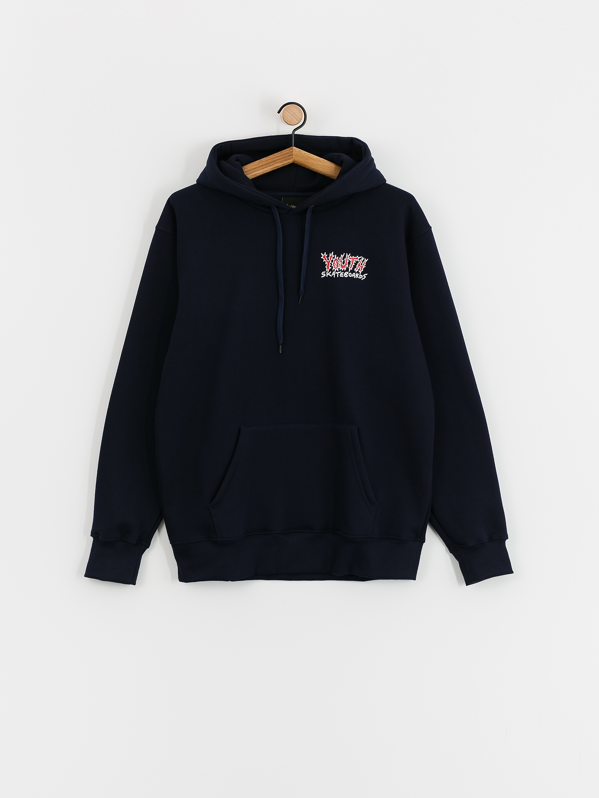 Mikina s kapucňou Youth Skateboards Bummers Logo HD (navy)