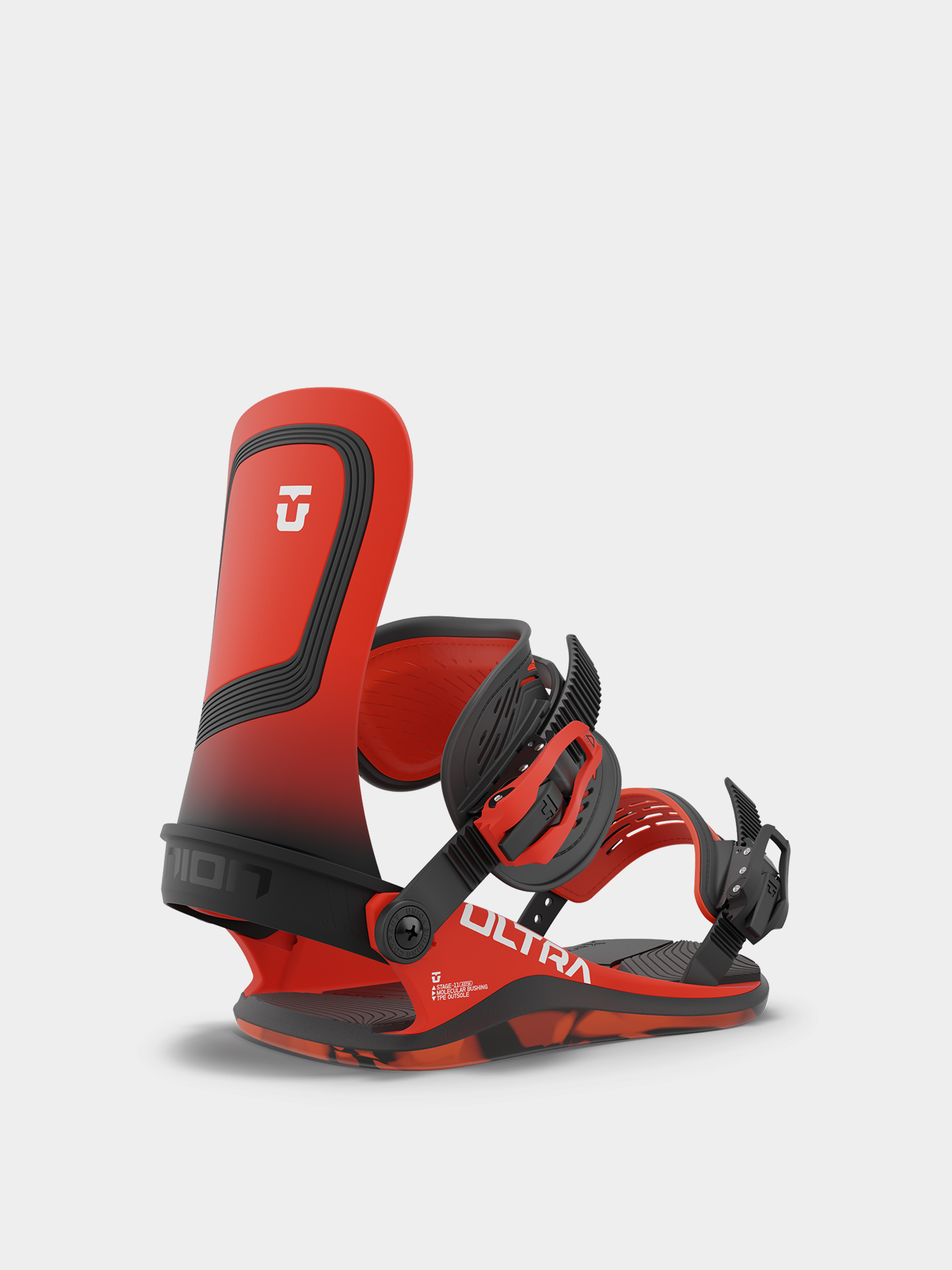 Pánske Snowboardové viazanie Union Ultra (hot red)